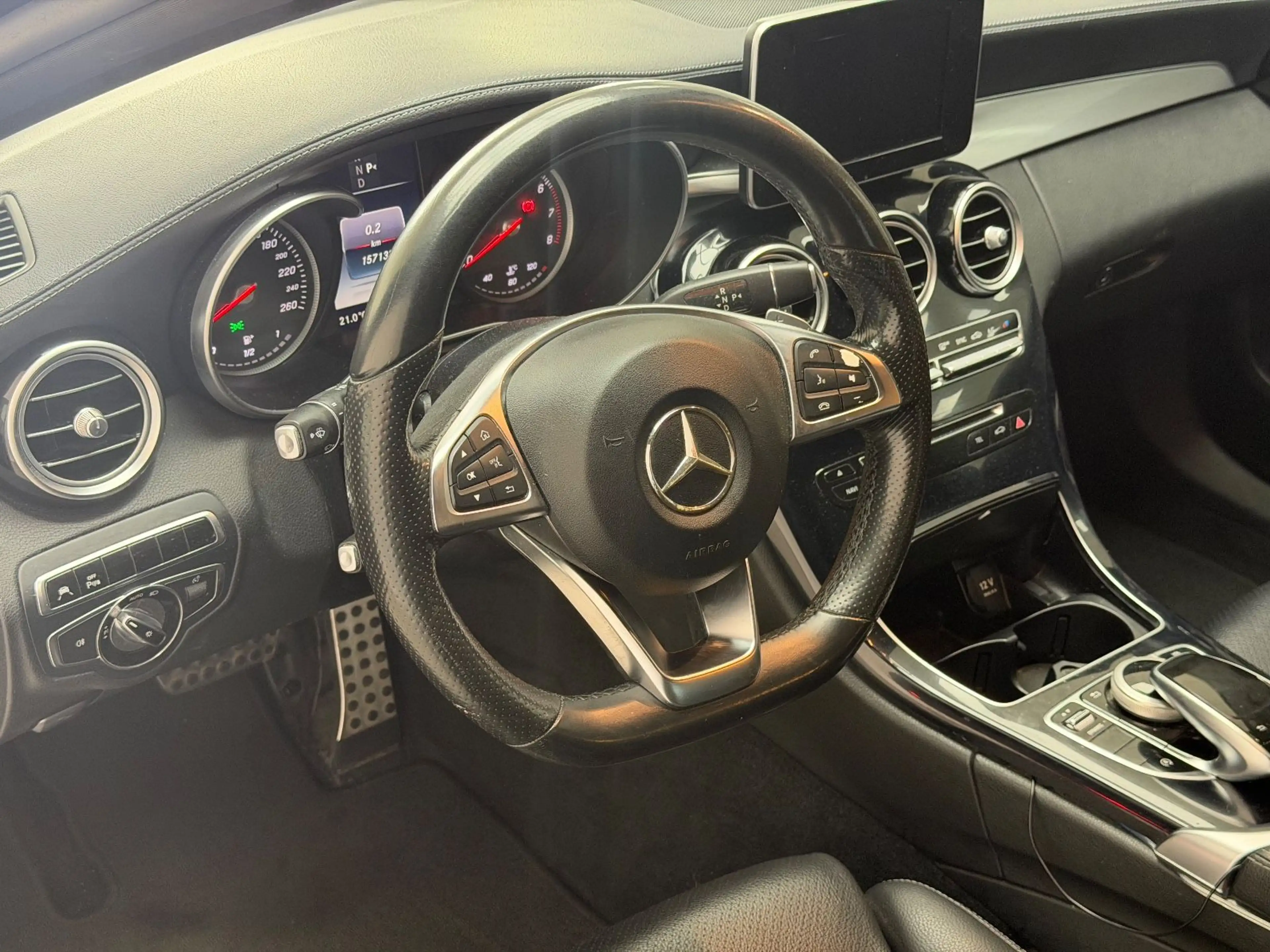 Mercedes-Benz C 250 Limousine BLACK/SPUR/LEDER/AMG-LINE — photo 12