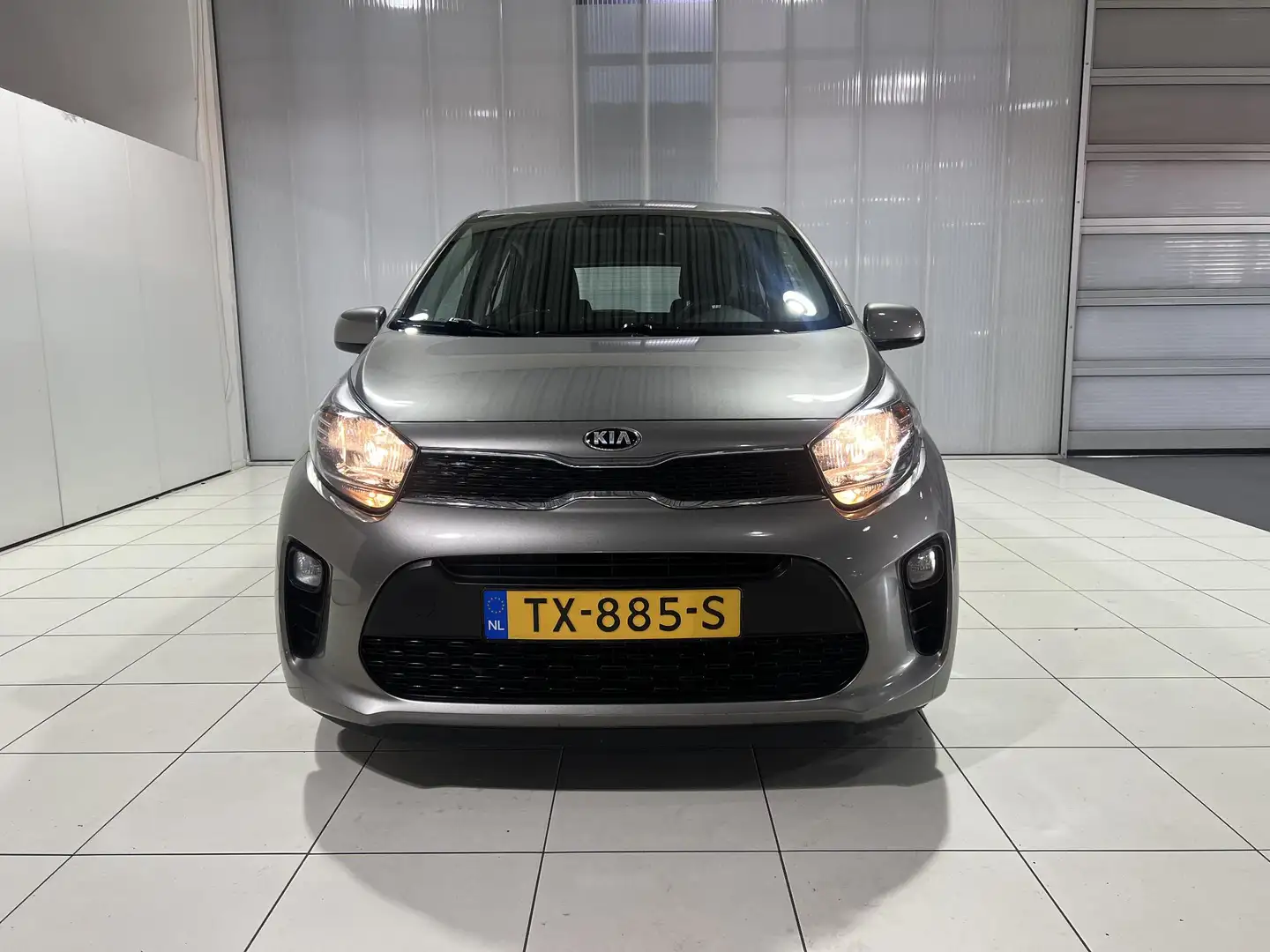 Kia Picanto 1.0 CVVT ComfortPlusLine Navigator Apple Carplay/A Gris - 2