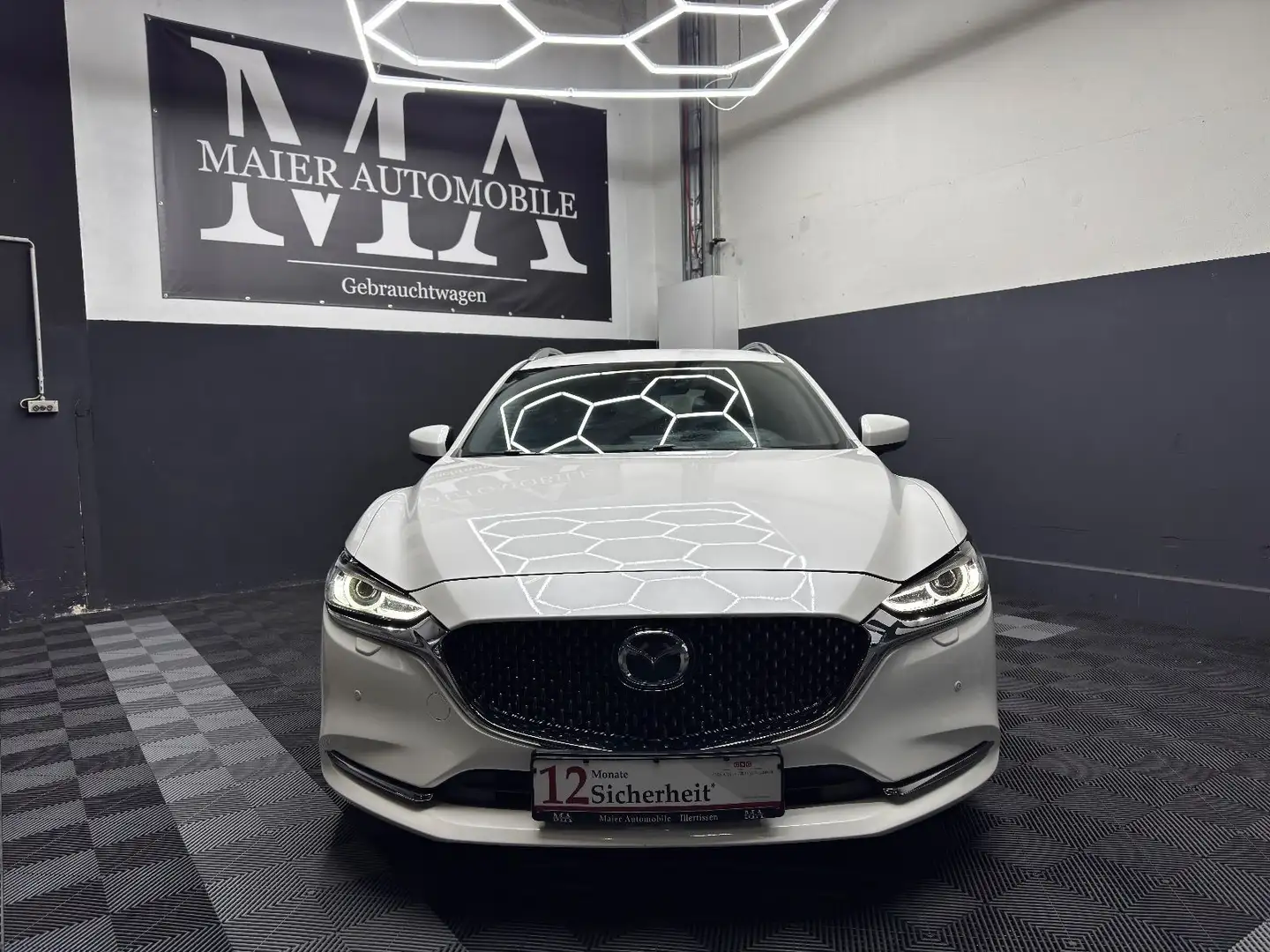 Mazda 6 Kombi Sports-Line Skyavtiv D 184*HEADUP*MATRIX Weiß - 2