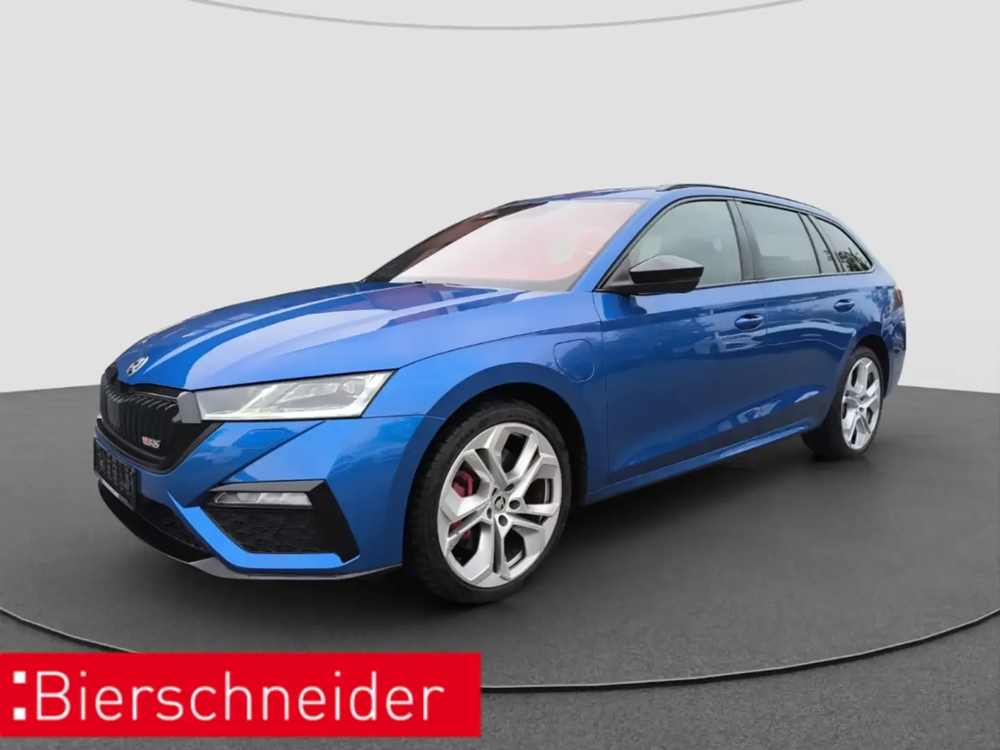 Skoda Octavia Combi 1.4 TSI RS iV PANO HEAD UP MATRIX PDC DCC Blauw - 1