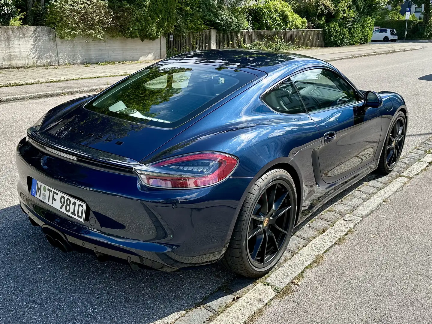 Porsche Cayman GTS SportChrono BOSE Navi Sportauspuff APPROVED Blauw - 2