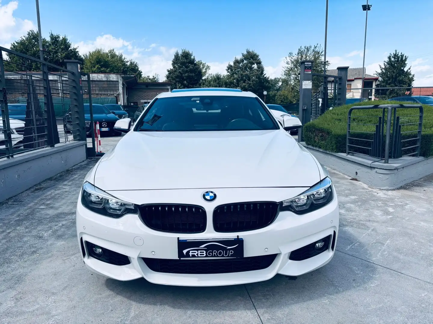 BMW 420 Serie 4 F32 2017 Coupe 420d Coupe xdrive Msport a. Bianco - 2
