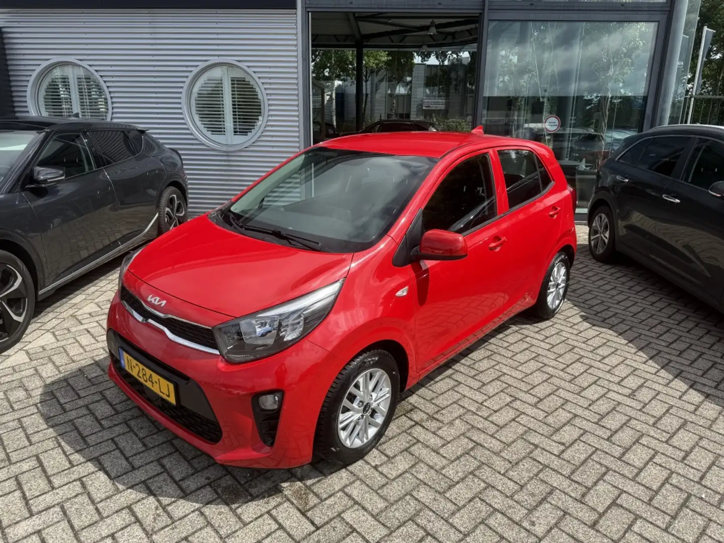 Kia Picanto 1.0 DPi DynamicLine NAVIGATIE via Apple CarPlay / Rood - 2