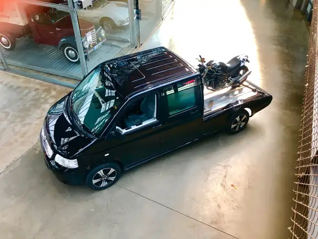 Volkswagen T5 Transporter T5 DoKa Motorrad-Transporter, 82tkm Automatik