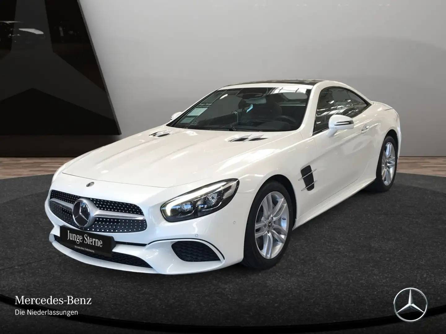 Mercedes-Benz SL 400 AMG Pano Distr+ COMAND ILS LED Sitzklima 9G Wit - 2