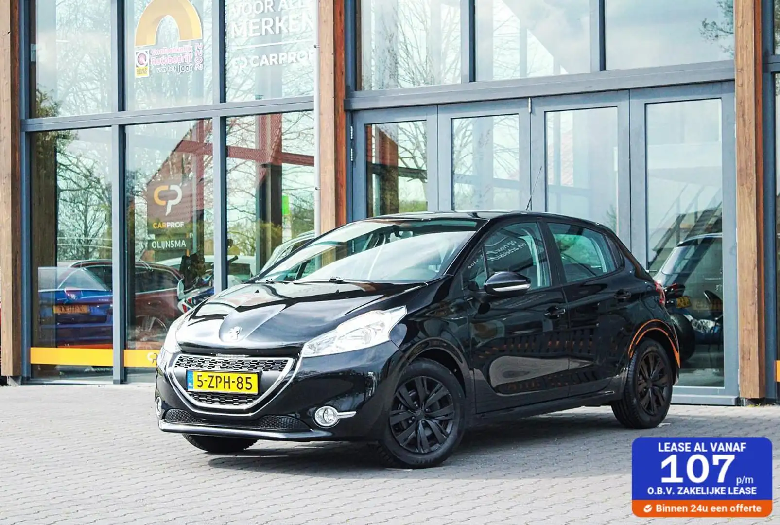 Peugeot 208 1.2 PureTech Style Pack|Airco|Cruise Siyah - 1