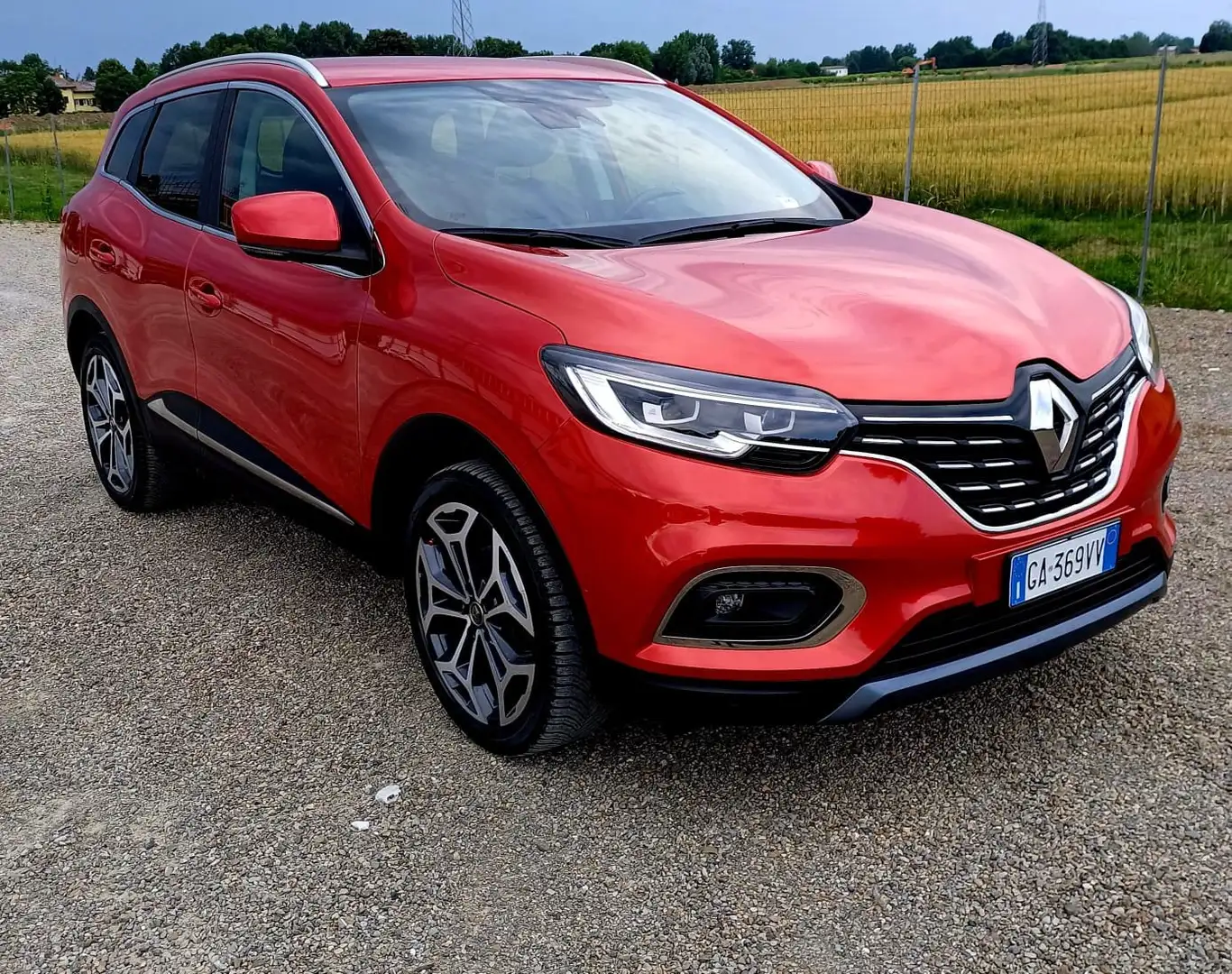 Renault Kadjar Kadjar 1.5 blue dci Black Edition 115cv edc Rosso - 1