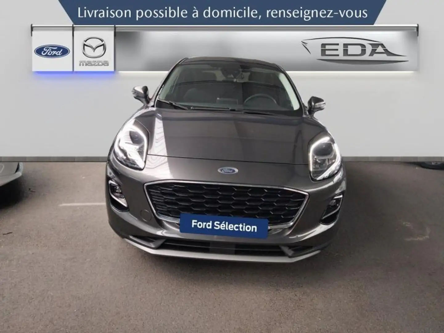 Ford Puma 1.0 EcoBoost 125ch mHEV Titanium 6cv Gris - 2
