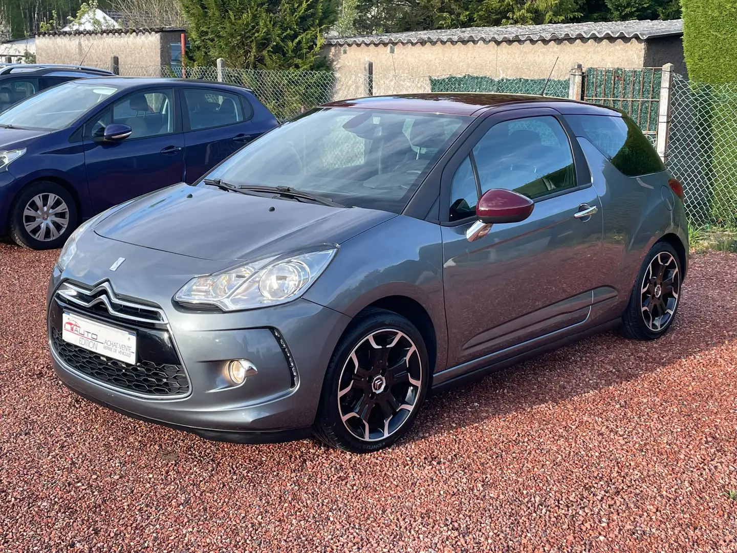Citroen DS3 1.6 VTi 120 cv Airdream So Chic Gris - 1