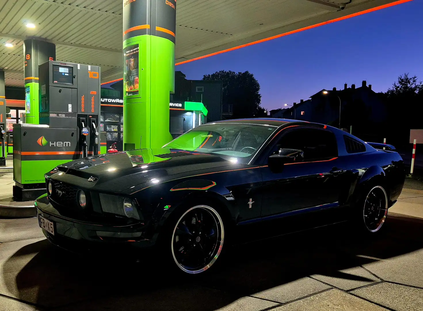 Ford Mustang Mustang Fastback black edition Schwarz - 1