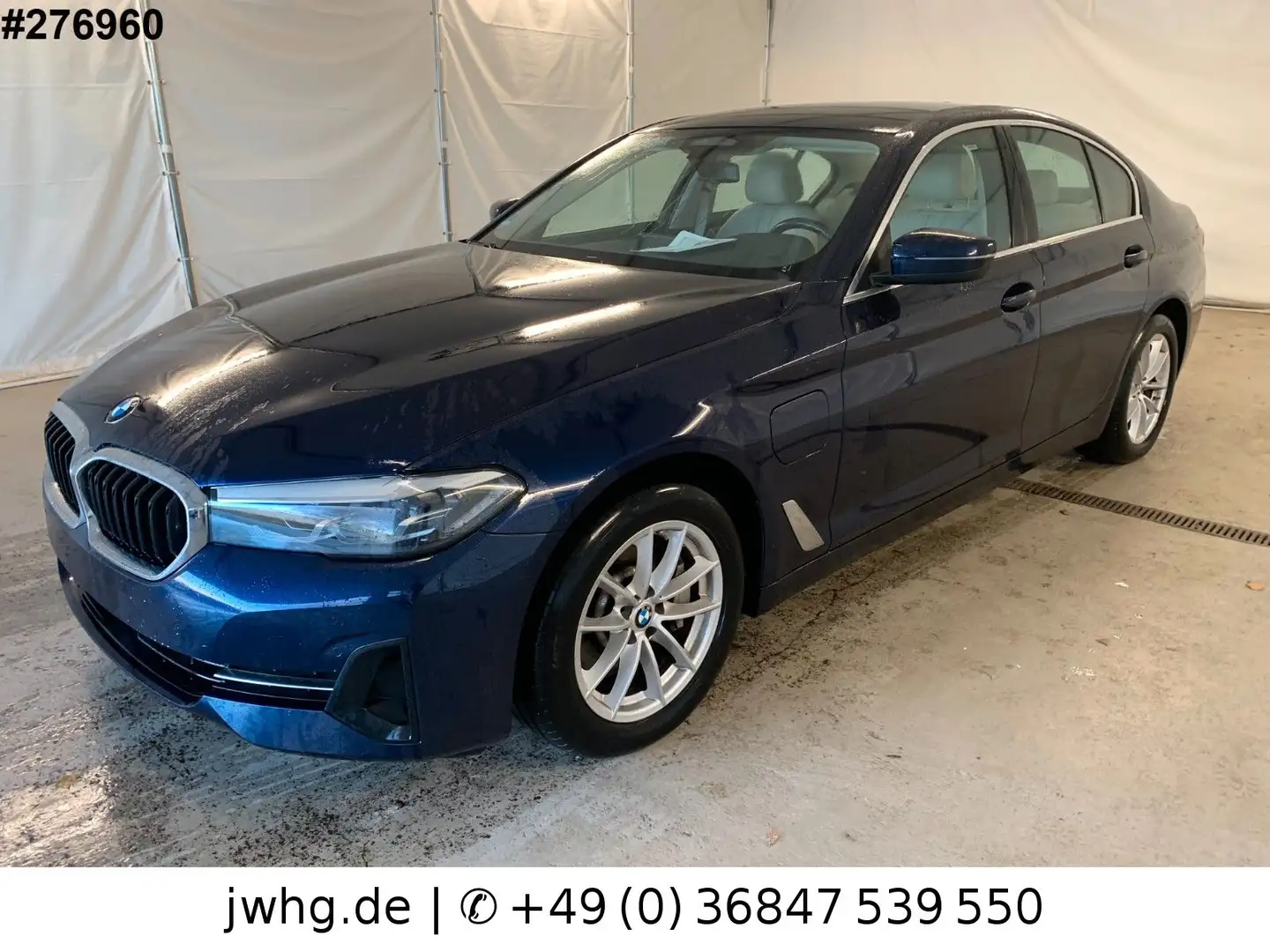 BMW 530 e xDr Facelift ACC Navi Vollleder Kamera Blau - 1