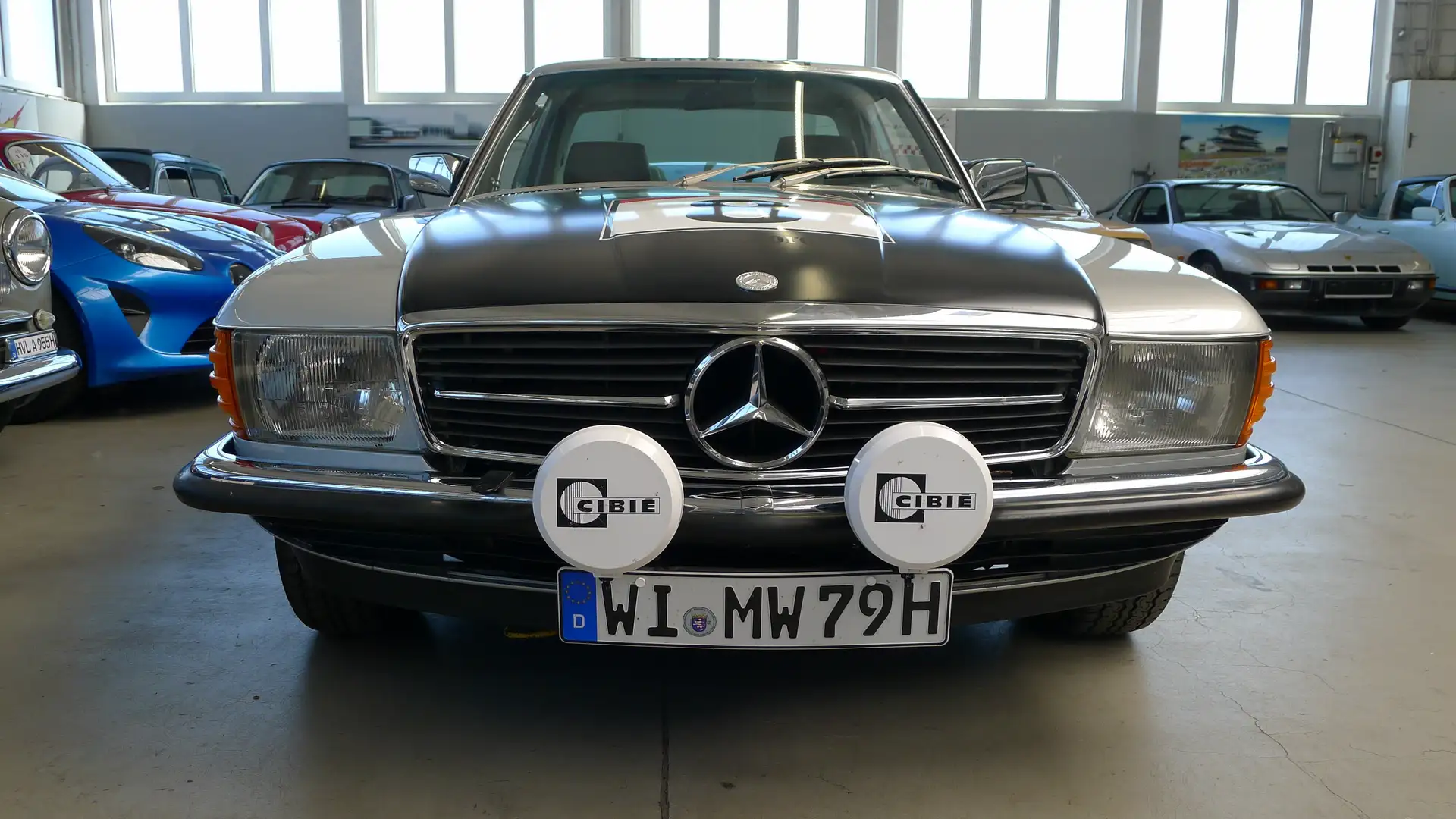 Mercedes-Benz SLC 450 5.0, umfangreich im Rallye Trim restauriert. Silber - 2