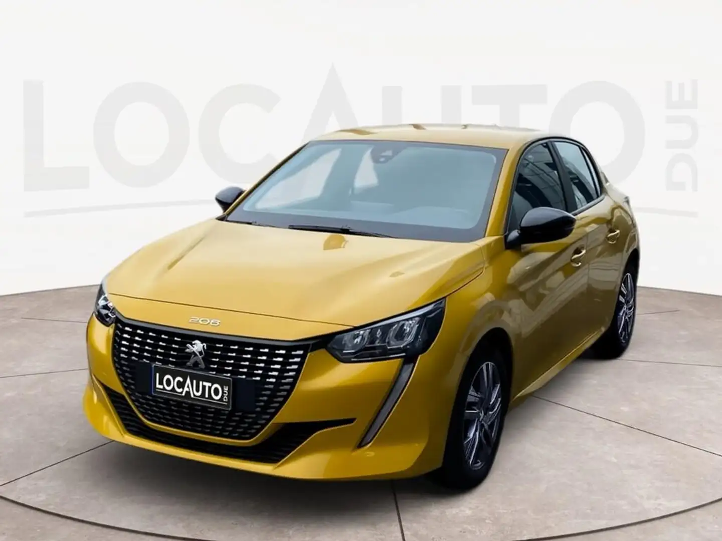 Peugeot 208 1.2 puretech Active Pack s&s 100cv - PROMO Jaune - 1