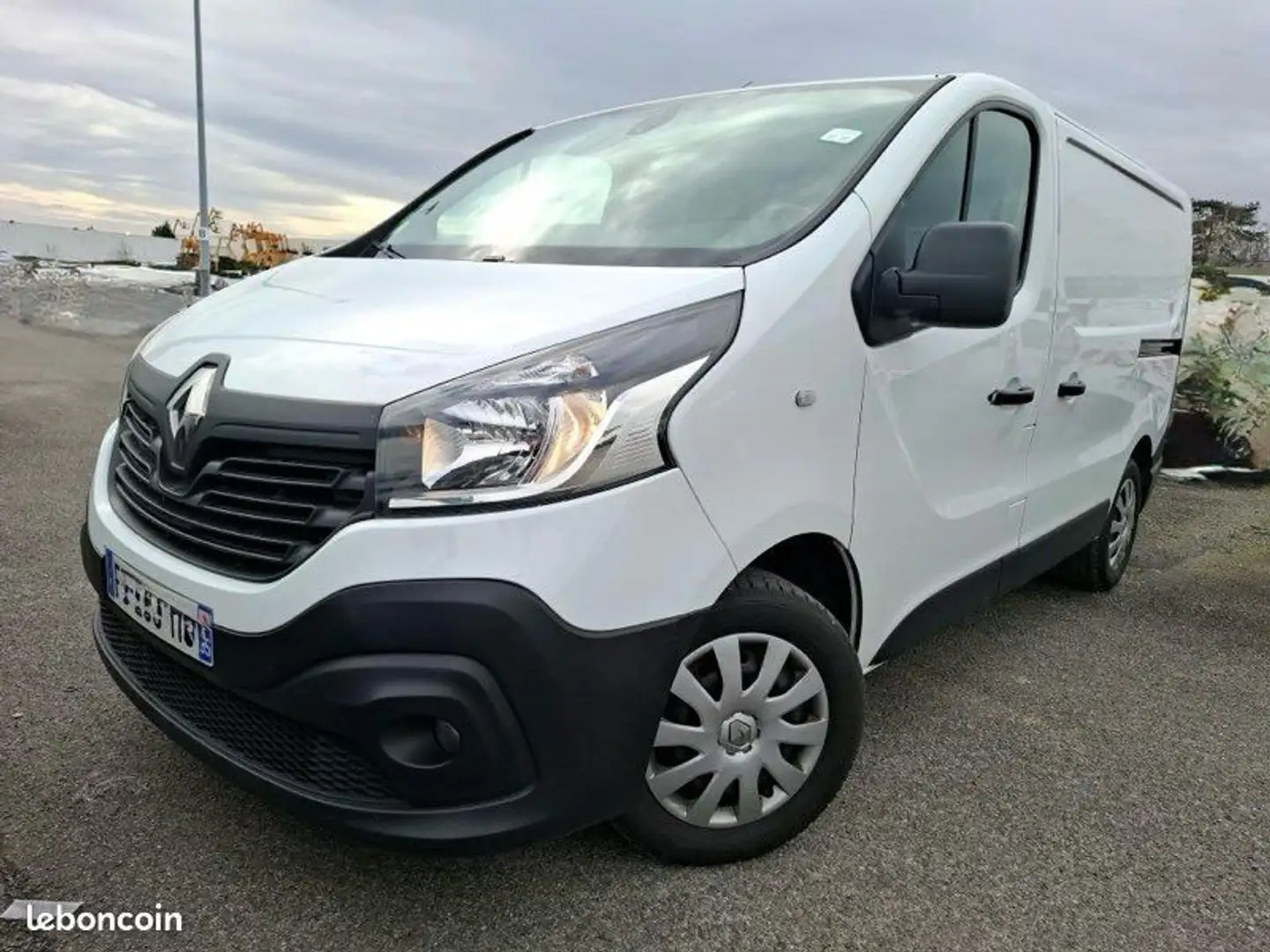 Renault Trafic 13325 HT 120ch 2places Double porte latérale Idéal Blanc - 1