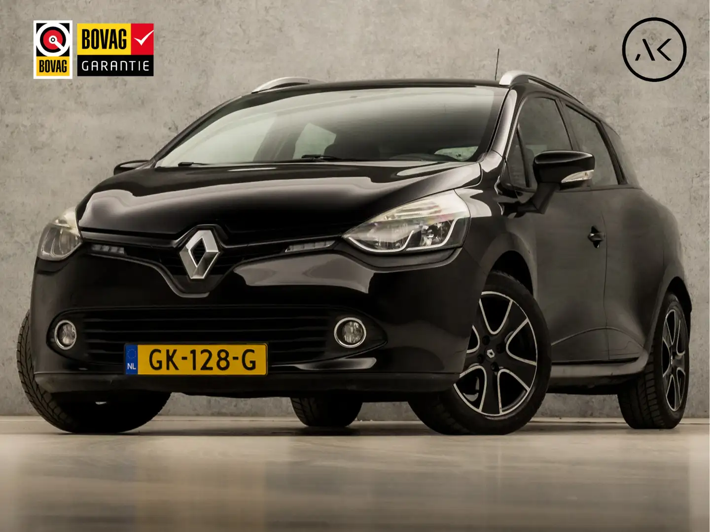 Renault Clio Estate 1.5 dCi Dynamique (NAVIGATIE, CRUISE, LM VE Zwart - 1