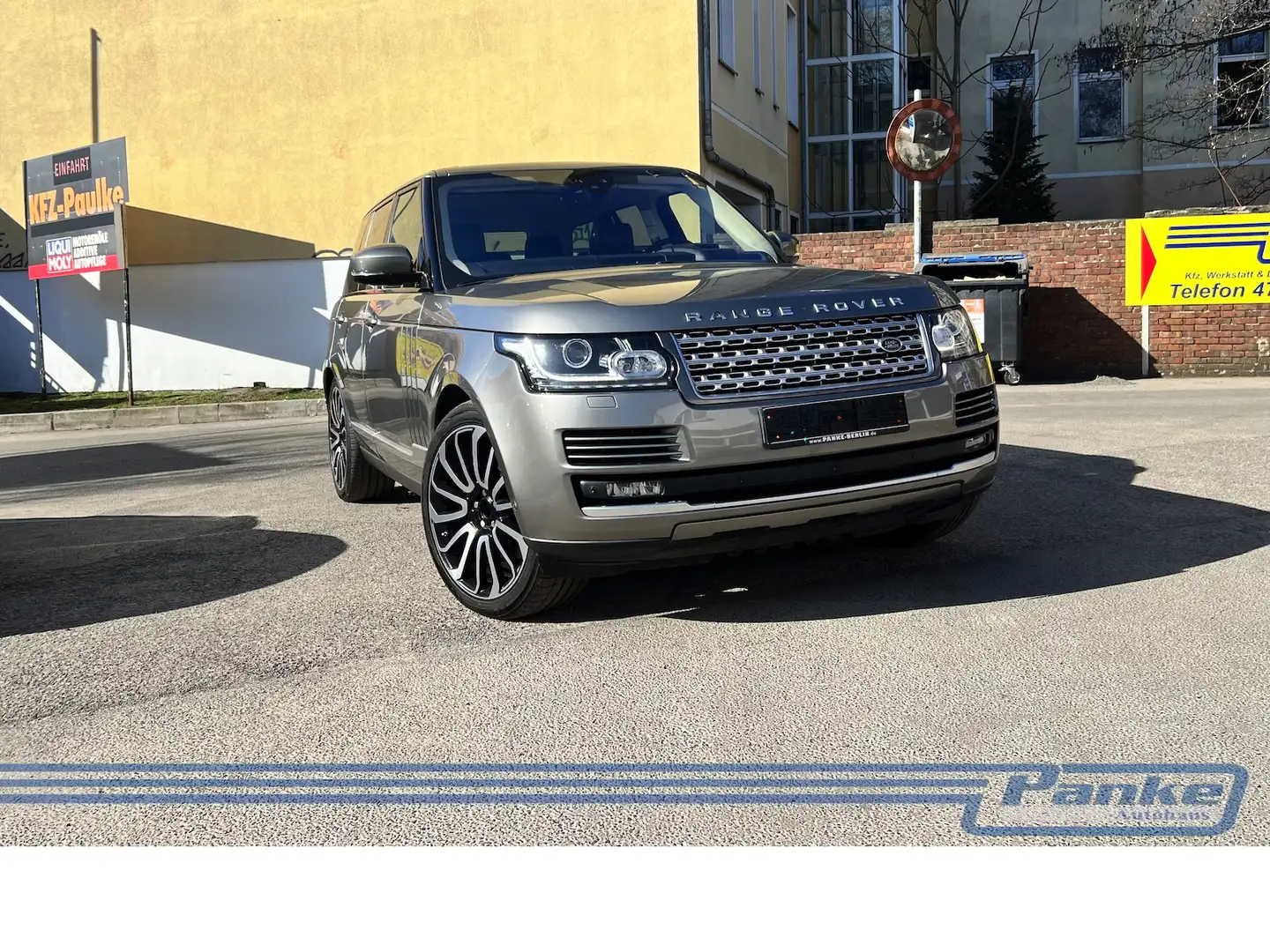 Land Rover Range Rover Vogue 4.4*Pano*LuftF*AHK*SoftC*ACC* Silber - 1