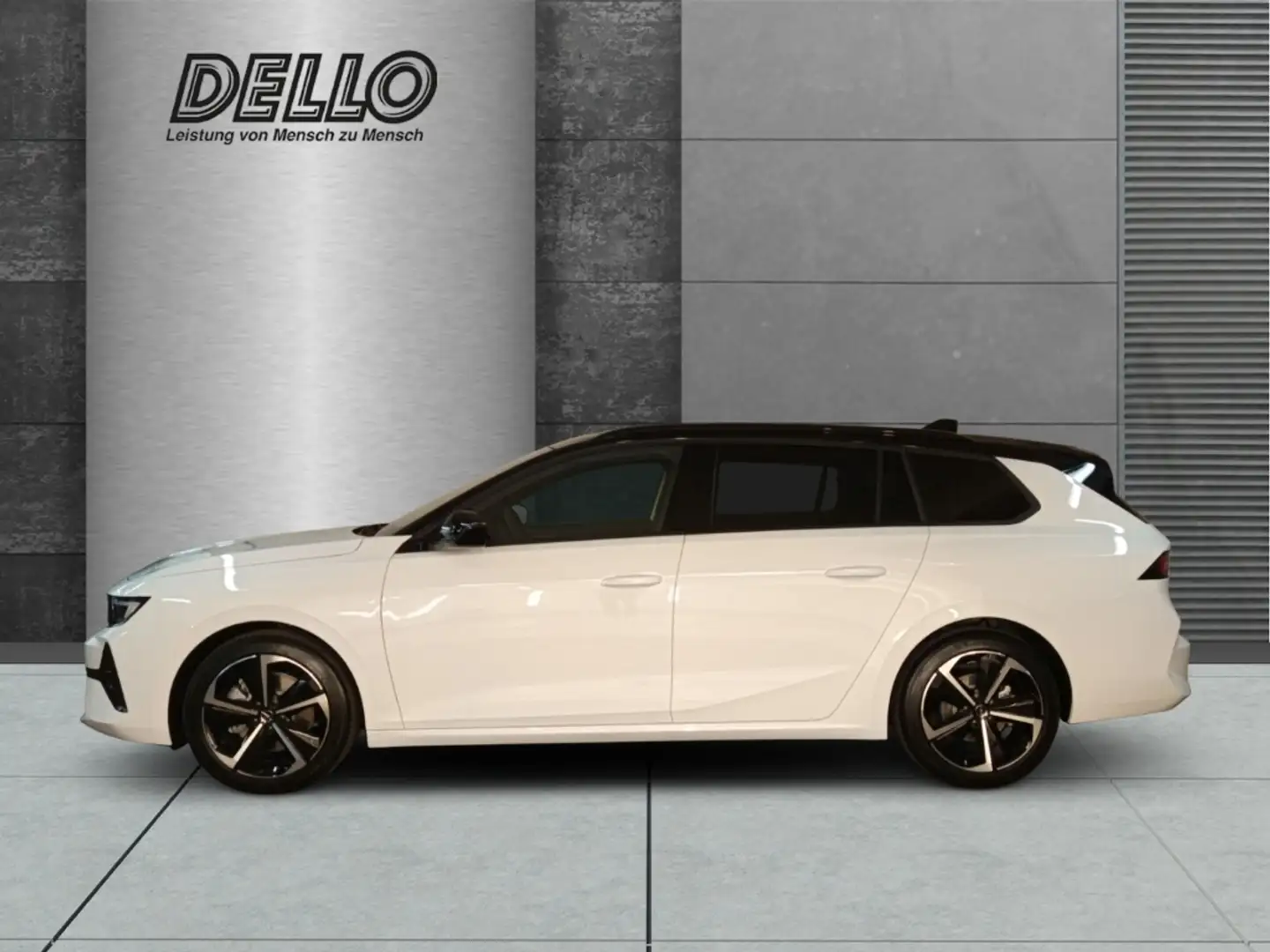 Opel Astra ST 1.2T GS Line HUD El. Panodach Navi 360 Kamera L Weiß - 2