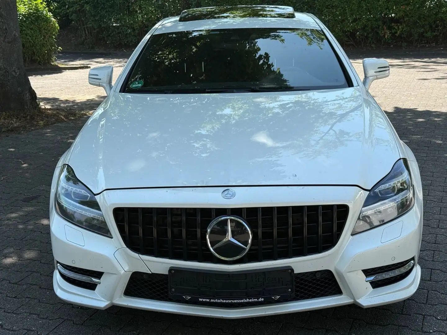 Mercedes-Benz CLS 350 4MATIC*AMG-LINE*VOLL*TOP* White - 2