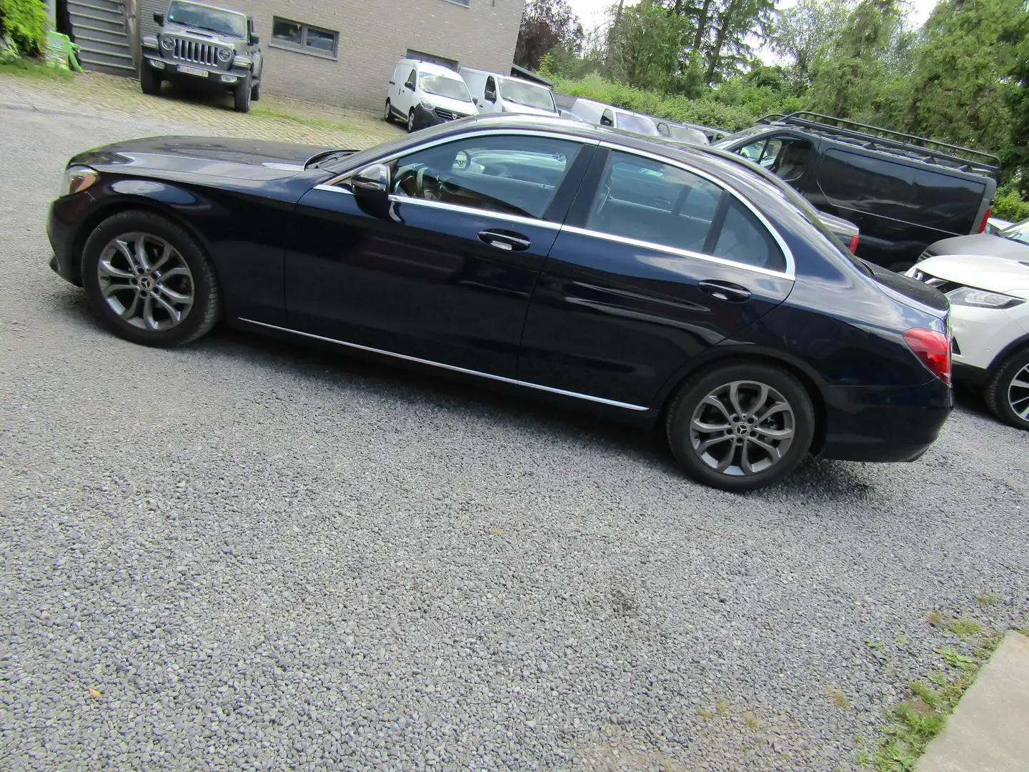 Mercedes-Benz C 200 d Cuir,Clim,Cruise,+ Opt. Gar. 1 An  Reprise Poss. Bleu - 2