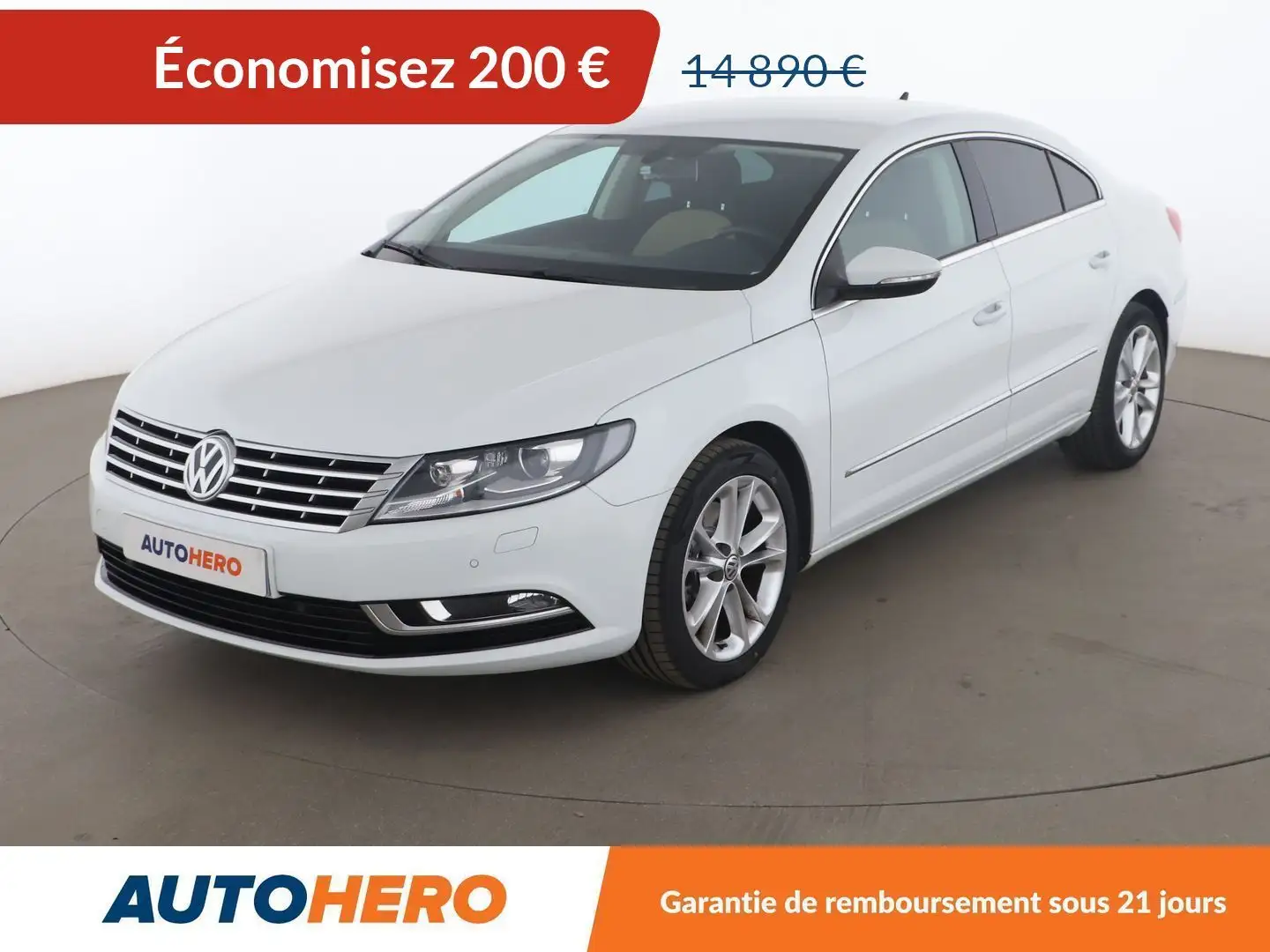 Volkswagen CC 1.4 TSI BlueMotion Tech DSG7 Blanc - 1