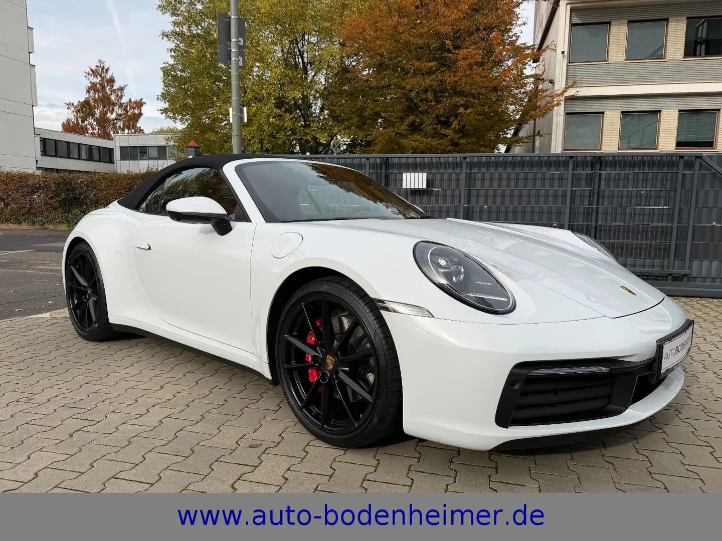 Porsche 992 Carrera S Cabriolet 1.Hd/dt.Fzg/18tkm/Klappe Blanc - 1