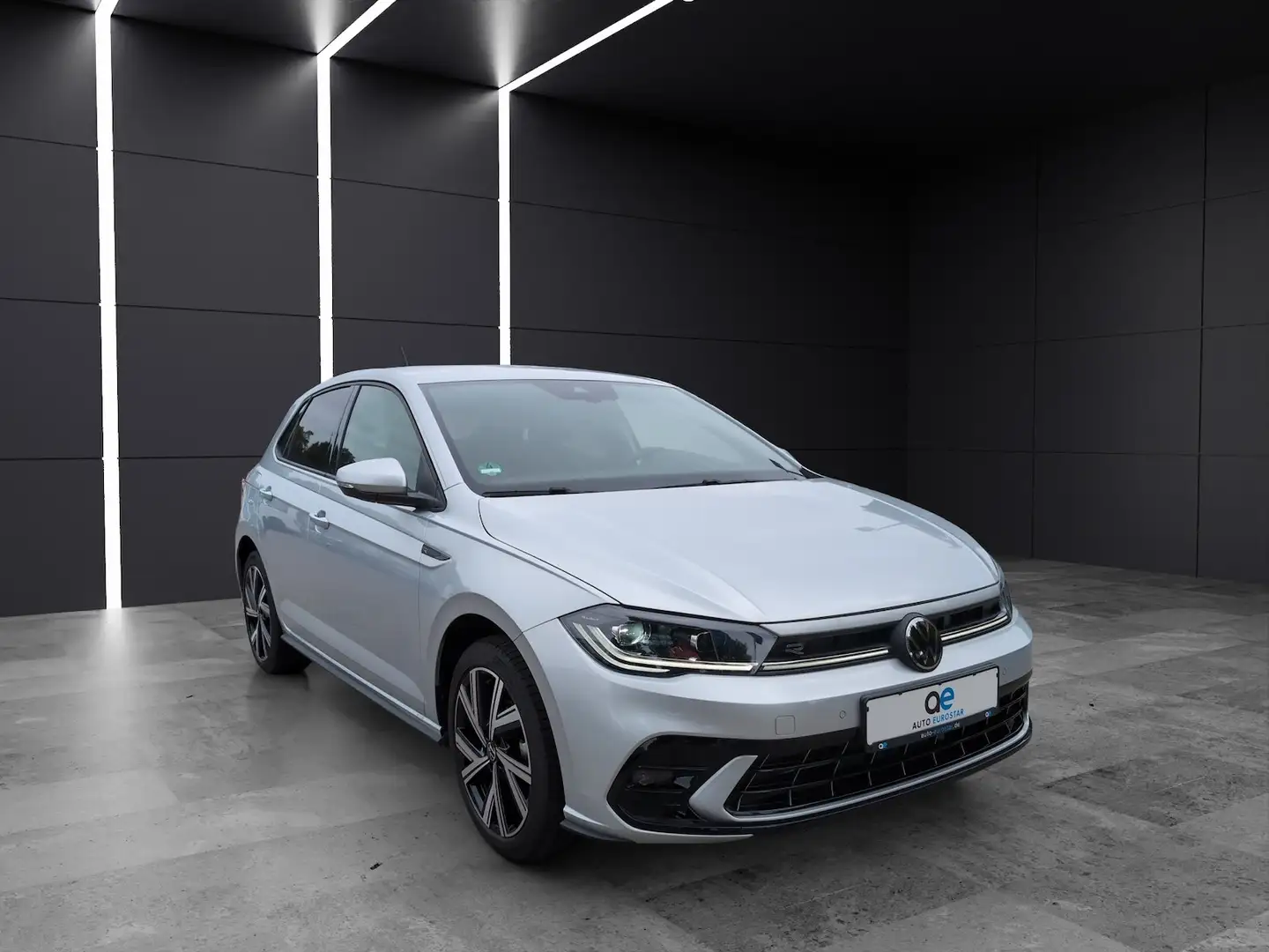 Volkswagen Polo 1.0 TSI R-Line*ACC*Digital*IQ Light*DSG*KAM Argento - 2