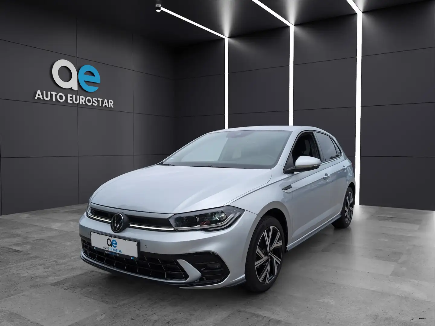 Volkswagen Polo 1.0 TSI R-Line*ACC*Digital*IQ Light*DSG*KAM Argento - 1