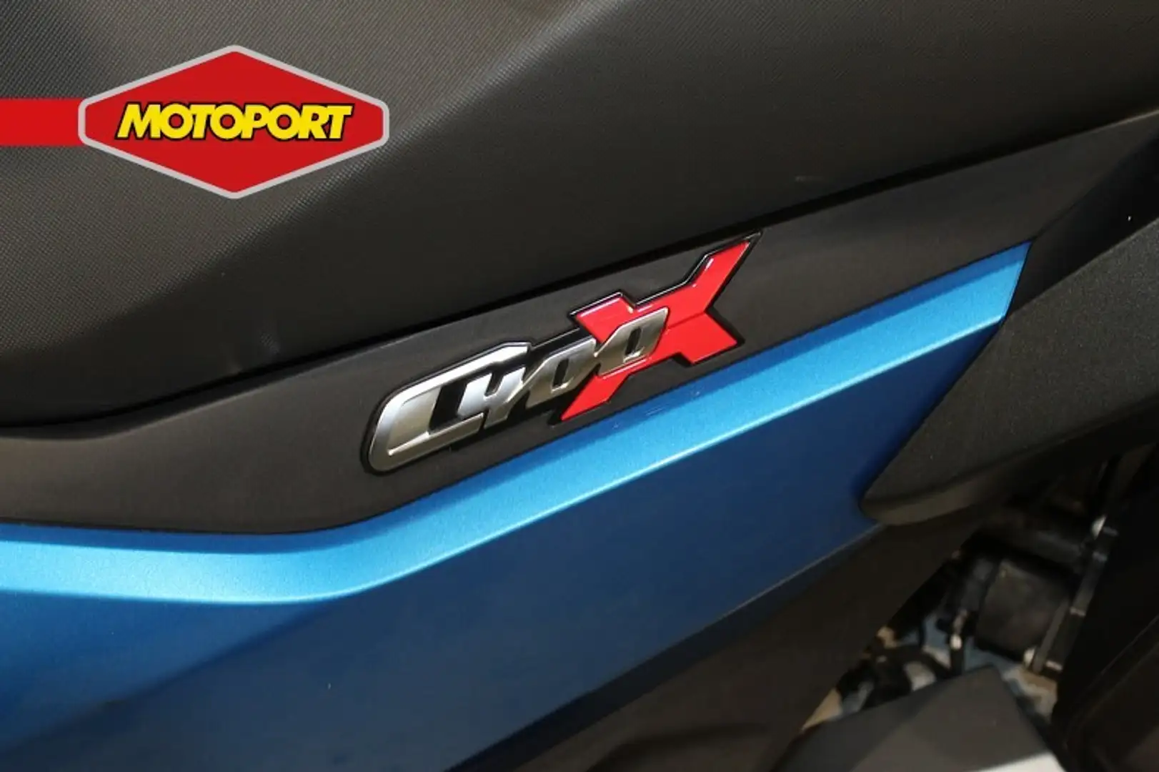 BMW C 400 X Blau - 2