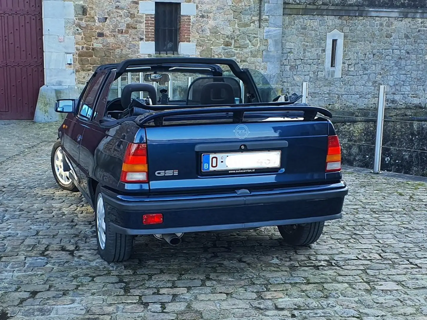 Opel Kadett GSI cabriolet Azul - 2