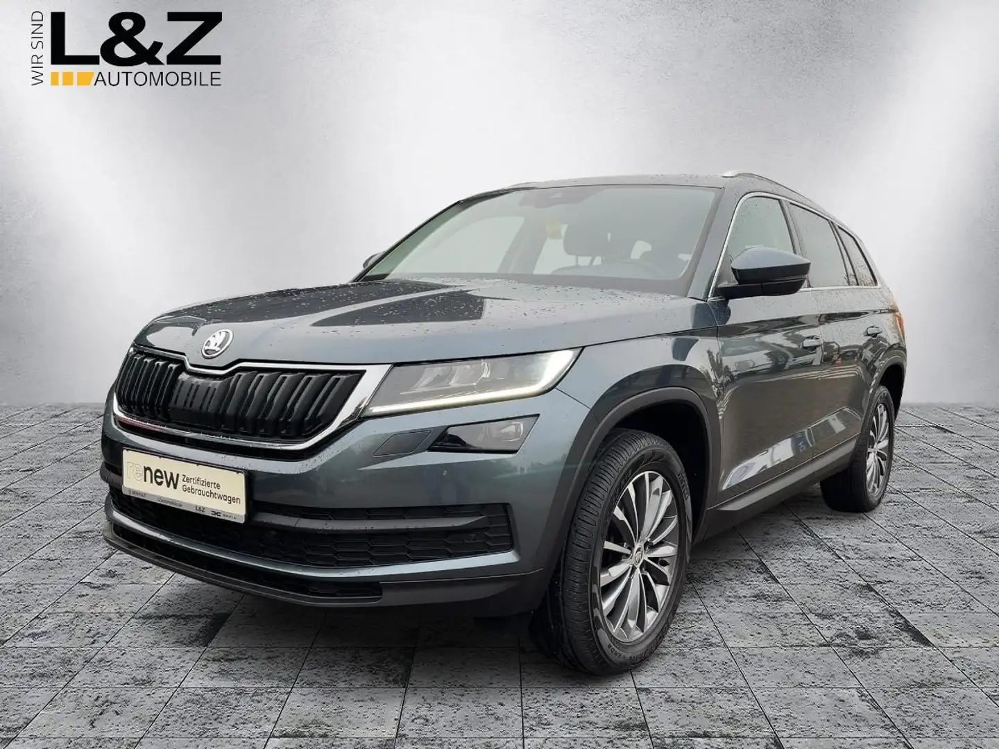 Skoda Kodiaq 2.0 Tsi iStyle 4x4 DSG Navi Automatik Allrad Grau - 1