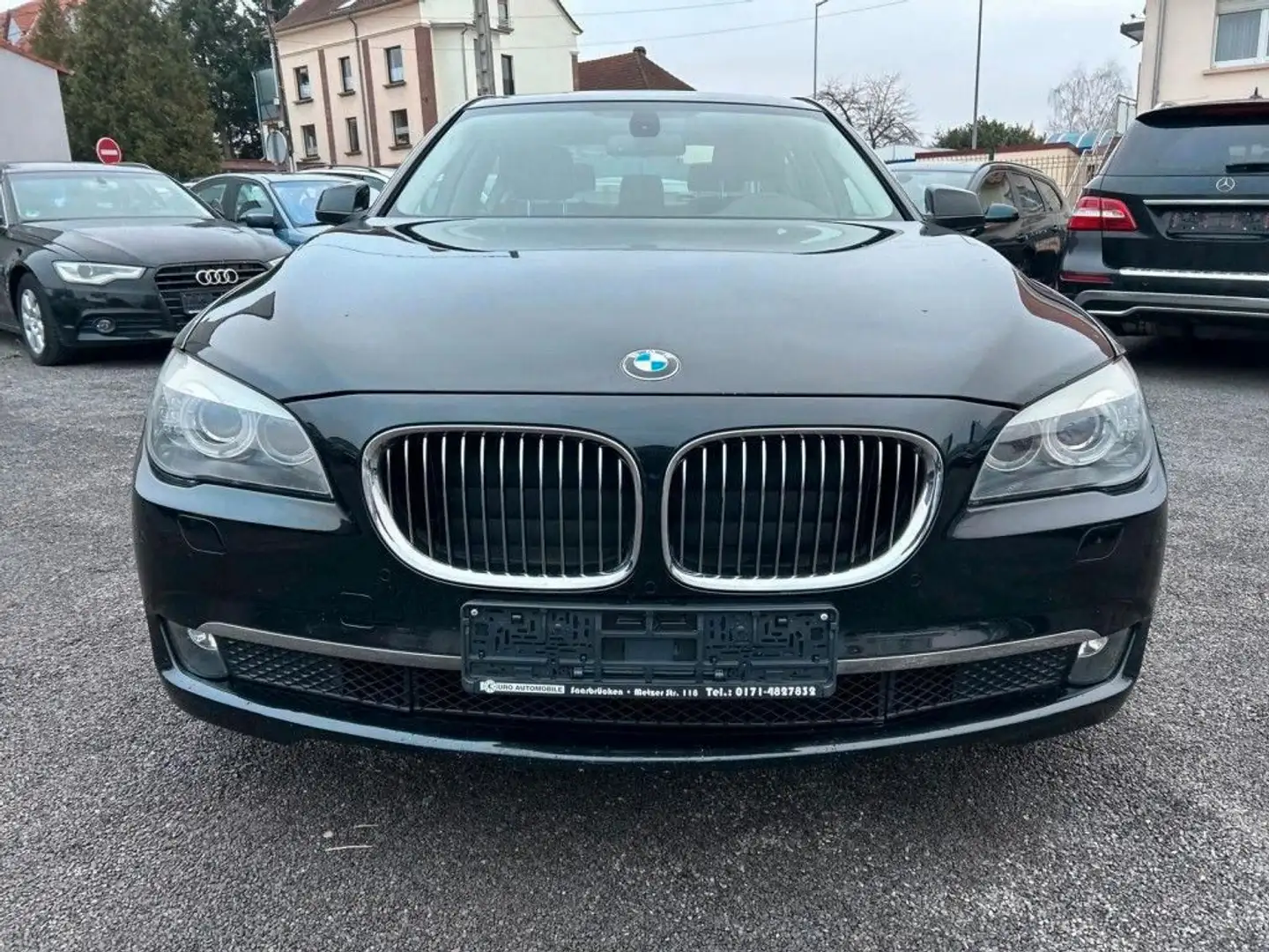 BMW 730 d MEMORY + KEYLESS + SCHIEBED + 1A HISTORIE Negro - 2