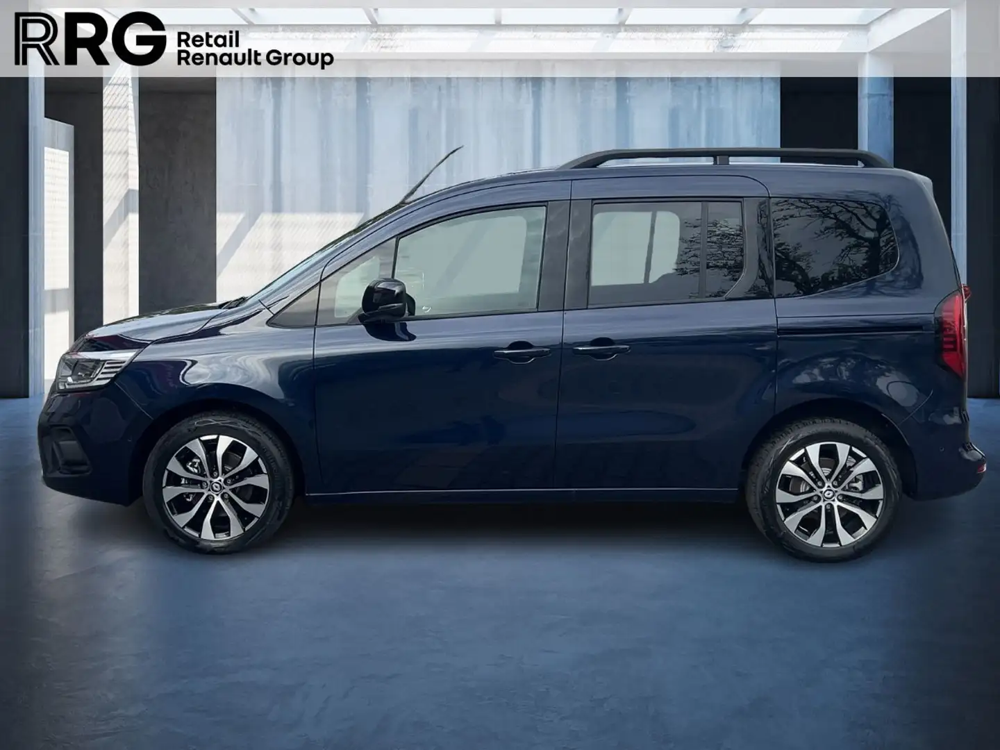 Renault Kangoo E-TECH 100% el. Paket Techno EV45 AC22 ABS Albastru - 2