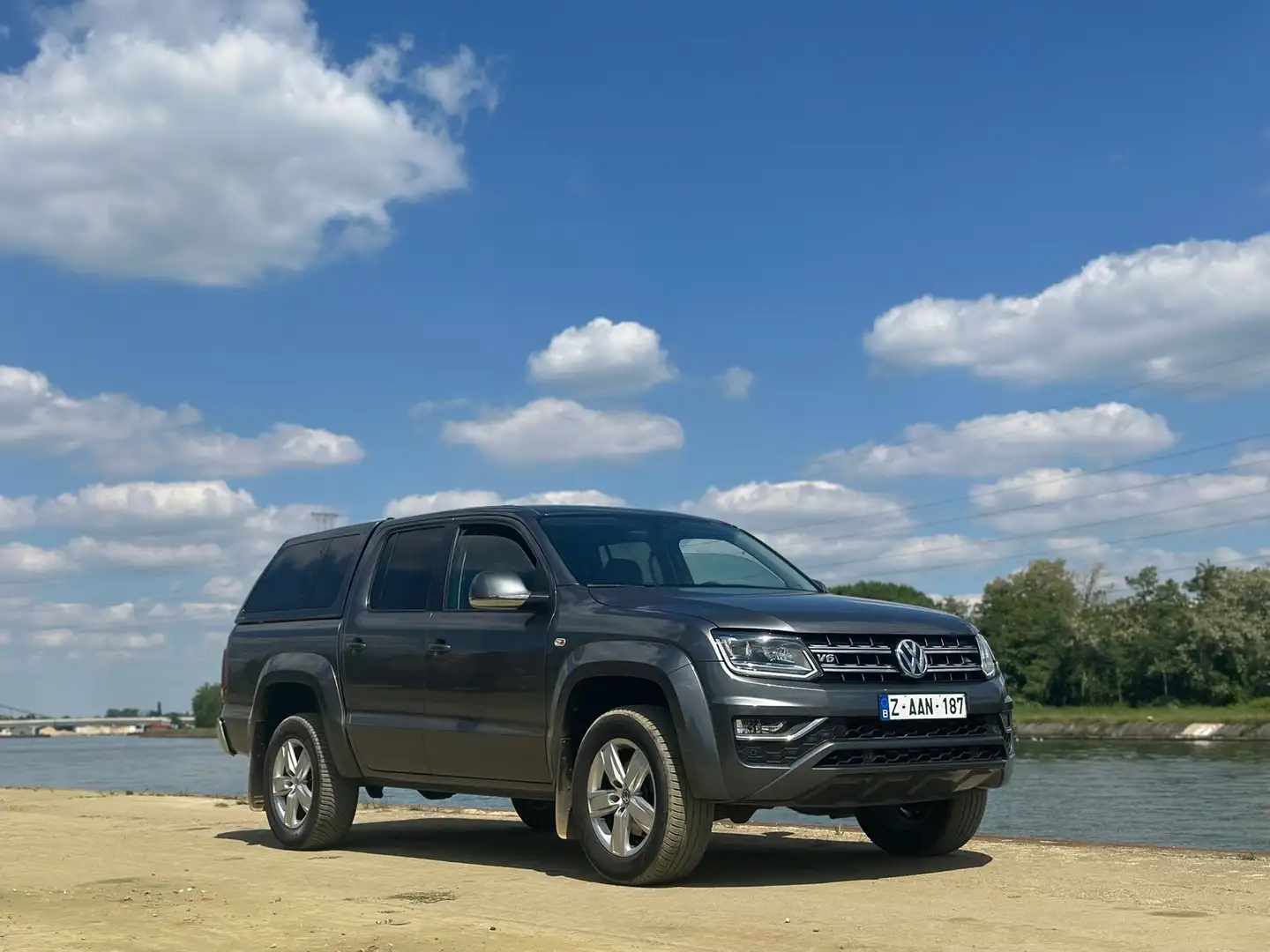 Volkswagen Amarok 3.0d 2020 *80.000km* (Overname mogelijk) Gris - 2