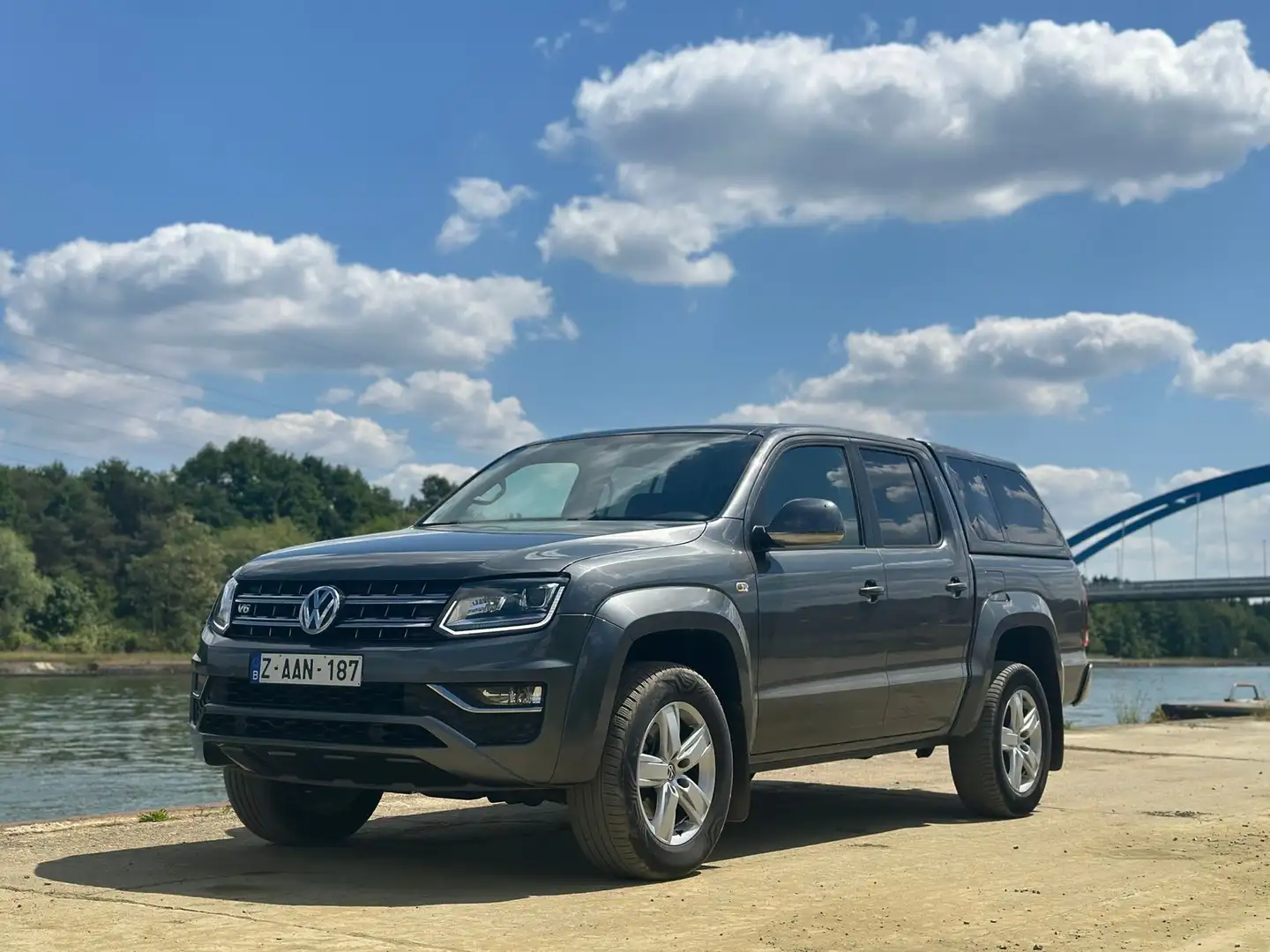Volkswagen Amarok 3.0d 2020 *80.000km* (Overname mogelijk) Gris - 1