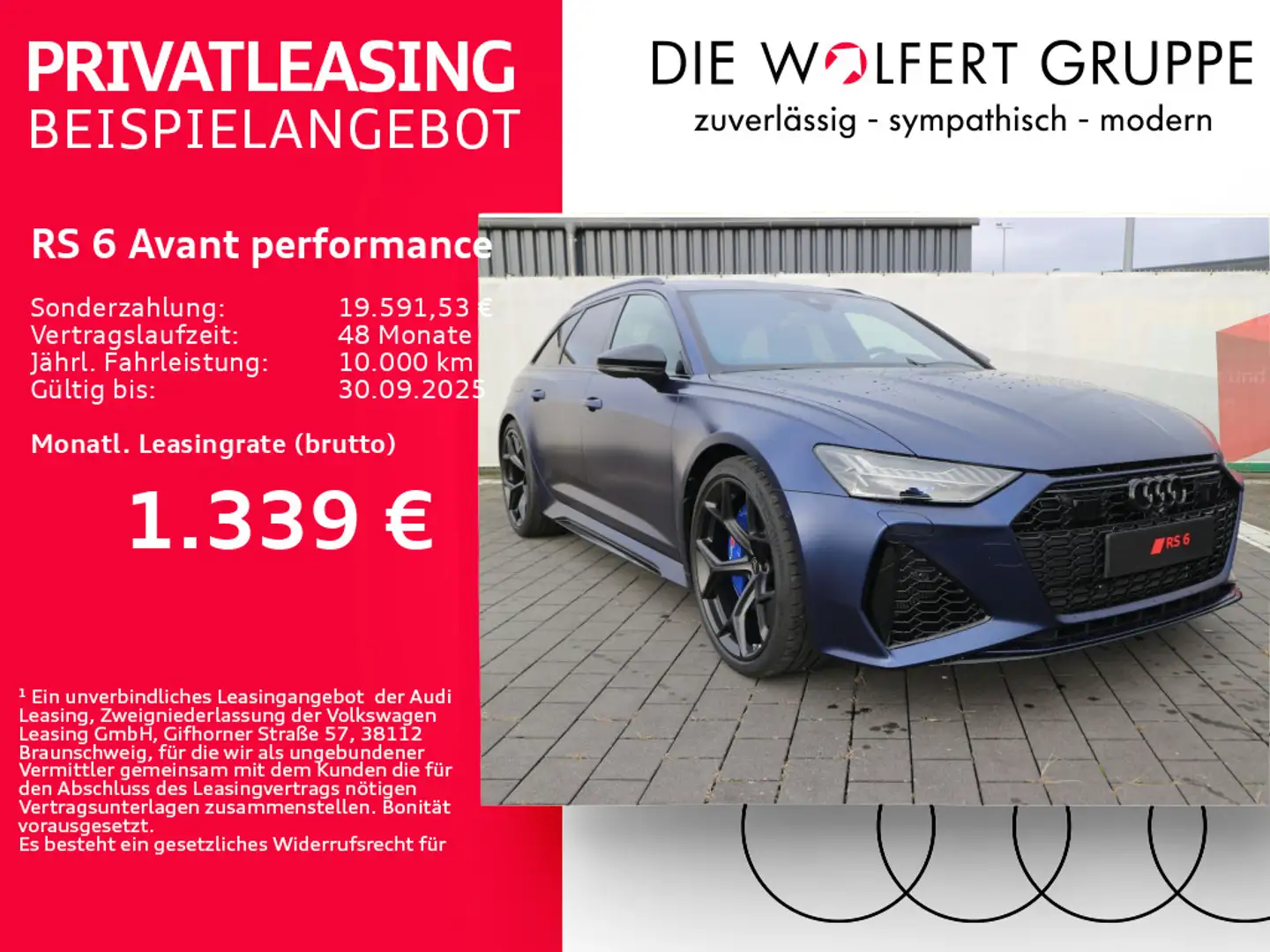Audi RS6 tiptronic*NAVARRABLAU MAT Azul - 1