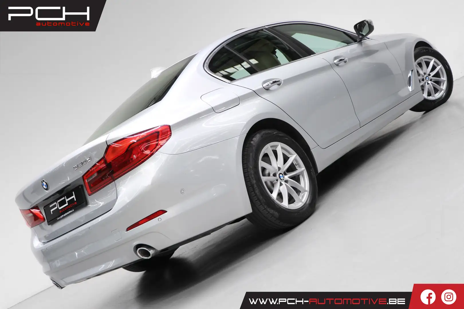 BMW 530 d 3.0 265cv Aut. LED/PANO/SOFT/360/KEYLESS/MEMORY Grigio - 2