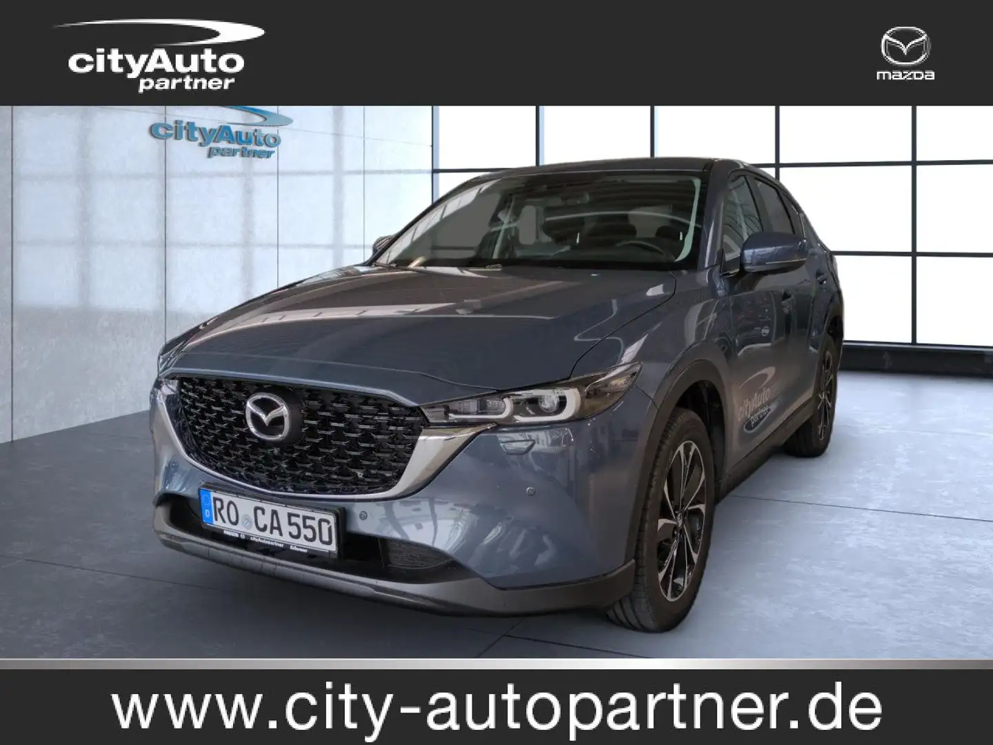 Mazda CX-5 e-SKYACTIV-G 165 Advantage Bluetooth Navi LED Gris - 1