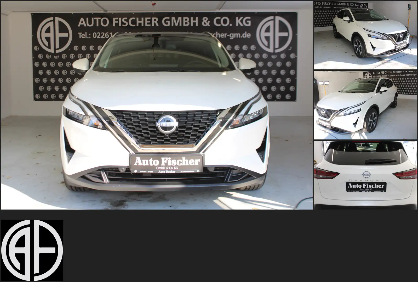 Nissan Qashqai N-Connecta 1,3 DIG -T MHEV Xtronic  N-Connecta Weiß - 2