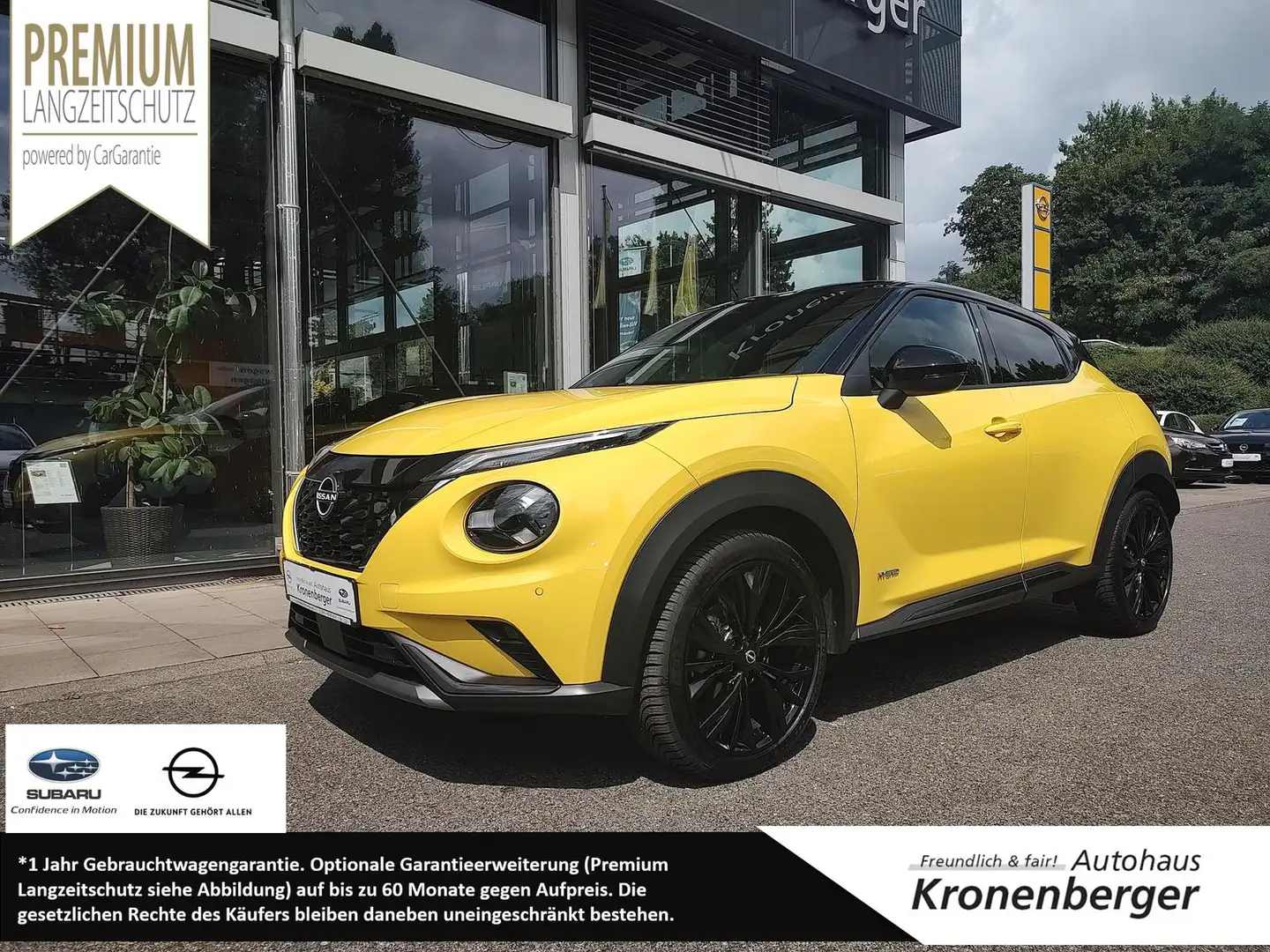 Nissan Juke Hybrid N-Sport Bose Soundysystem Allwetter Giallo - 1