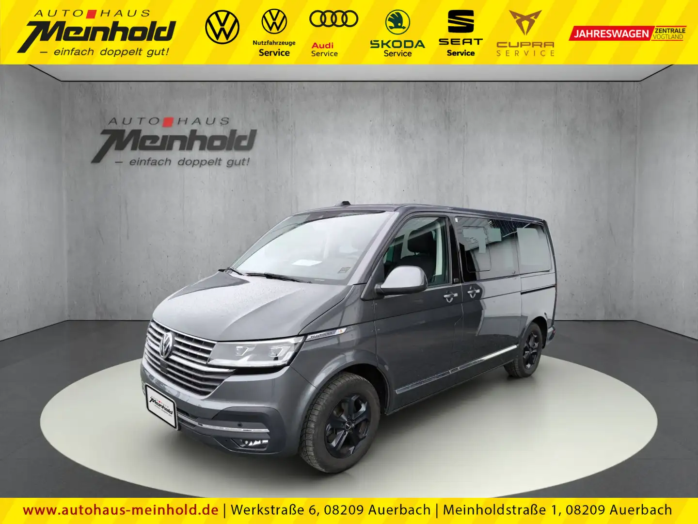 Volkswagen T6.1 Multivan 2.0 TDI Generation Six, Standh,AHK Grau - 1