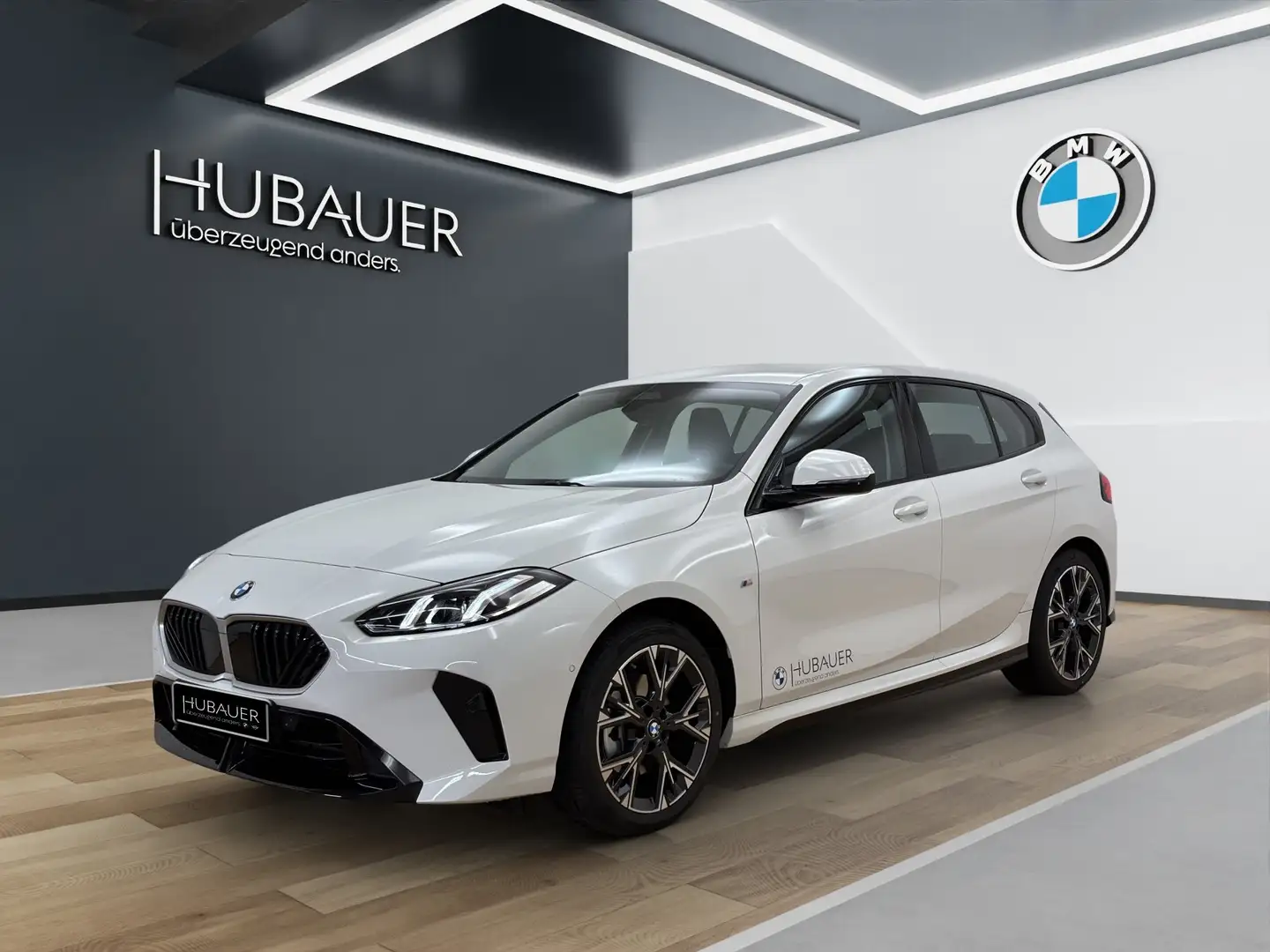 BMW 120 5-Türer [M Sport, Navi, RFK, SHZ, 18" LMR] Weiß - 1