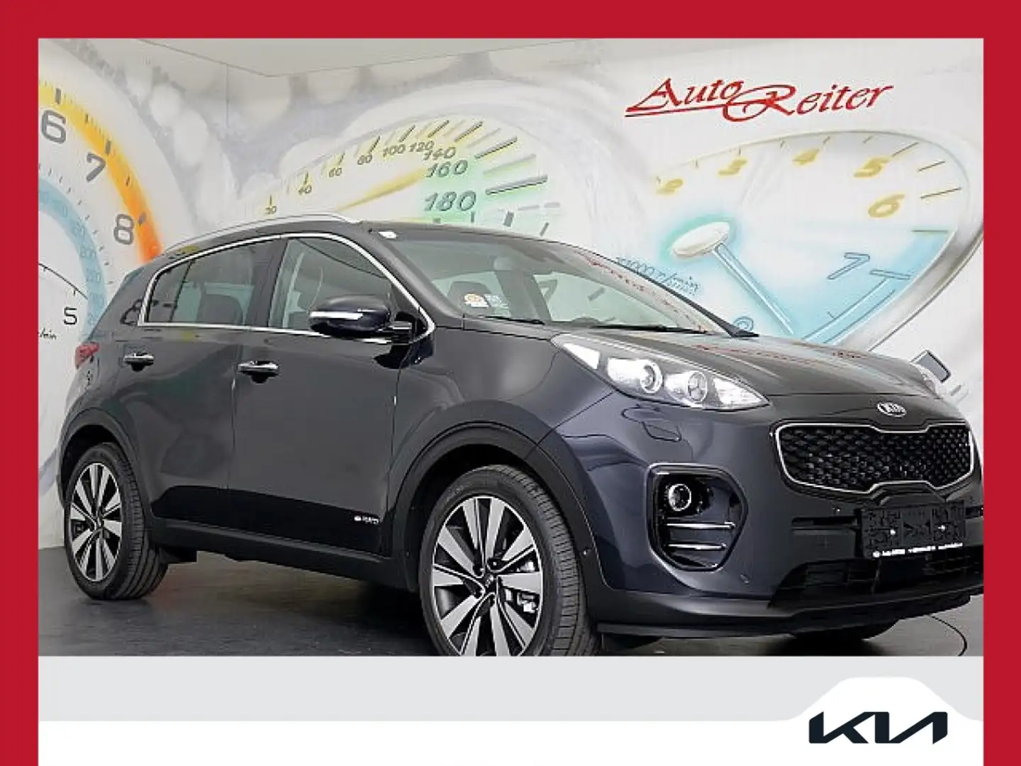 Kia Sportage 2,0 CRDI AWD Aut. Platin *ABSOLUTE VOLLAUSSTATT... Schwarz - 1