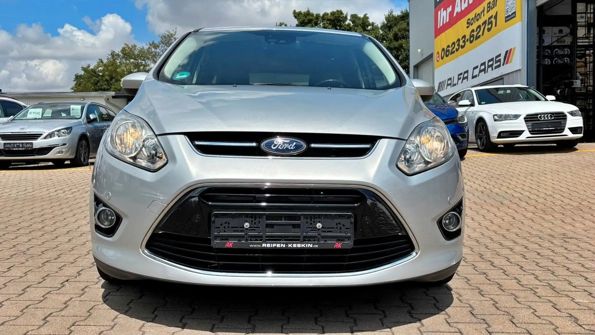 Ford C-Max C-MAX Titanium/VOLL-SHEFT/R CAM/AHK Grau - 2