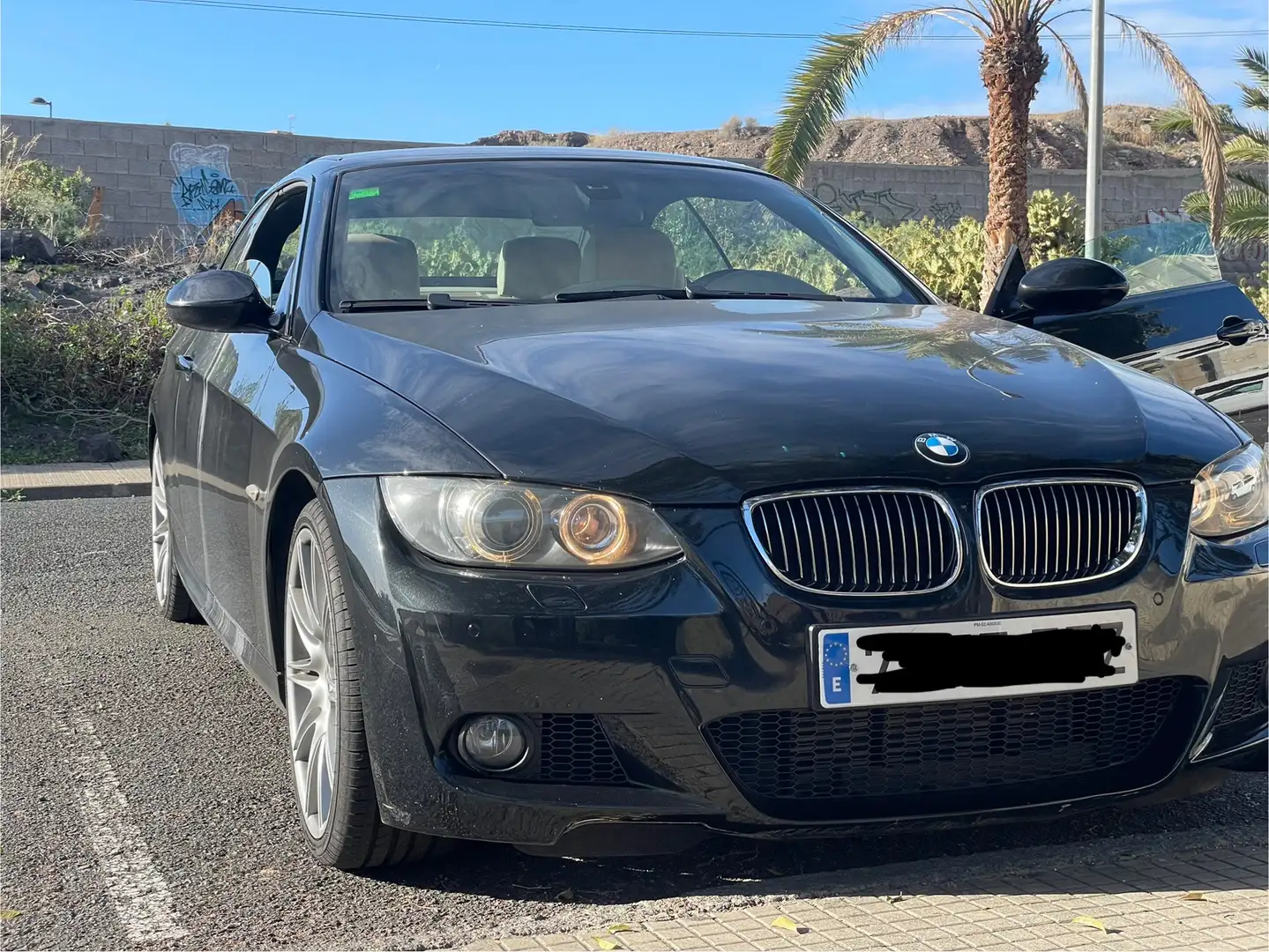 BMW 335 335i Cabrio Aut. Чорний - 1