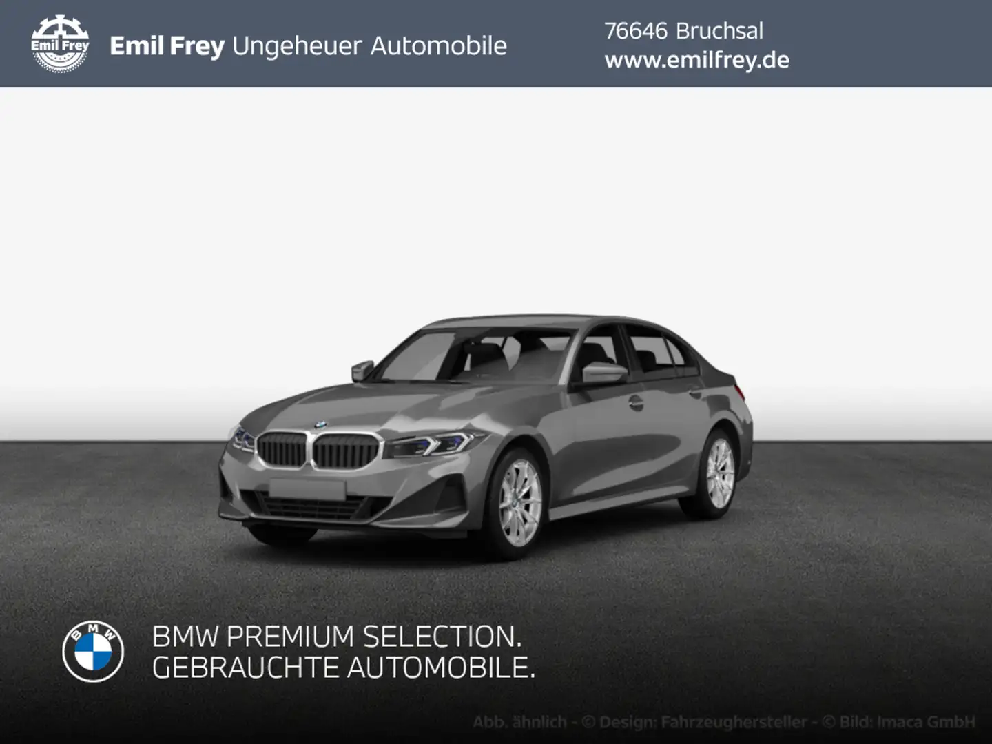 BMW 320 i Aut. Grau - 1