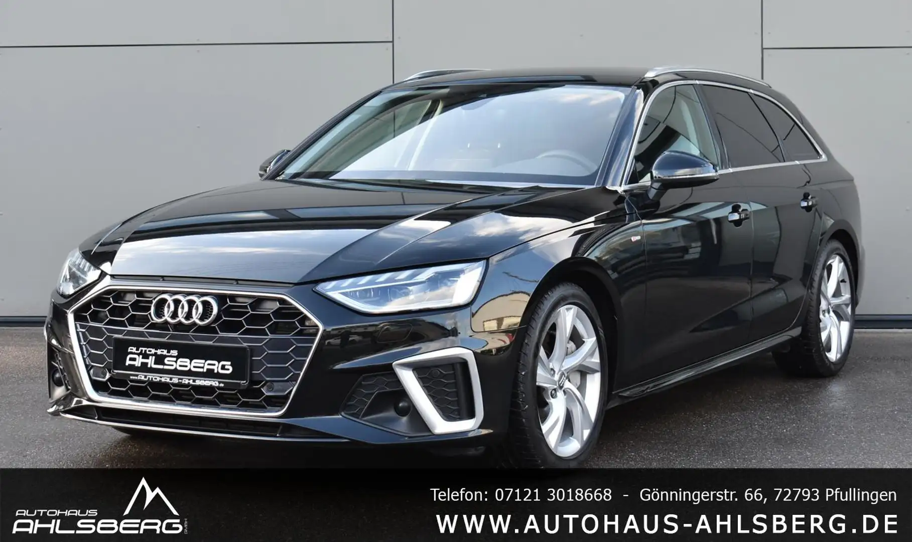 Audi A4 AVANT/S-LINE/ 40 TFSI/ACC/LED/RFK/AHK/NAVI/DAB Schwarz - 1