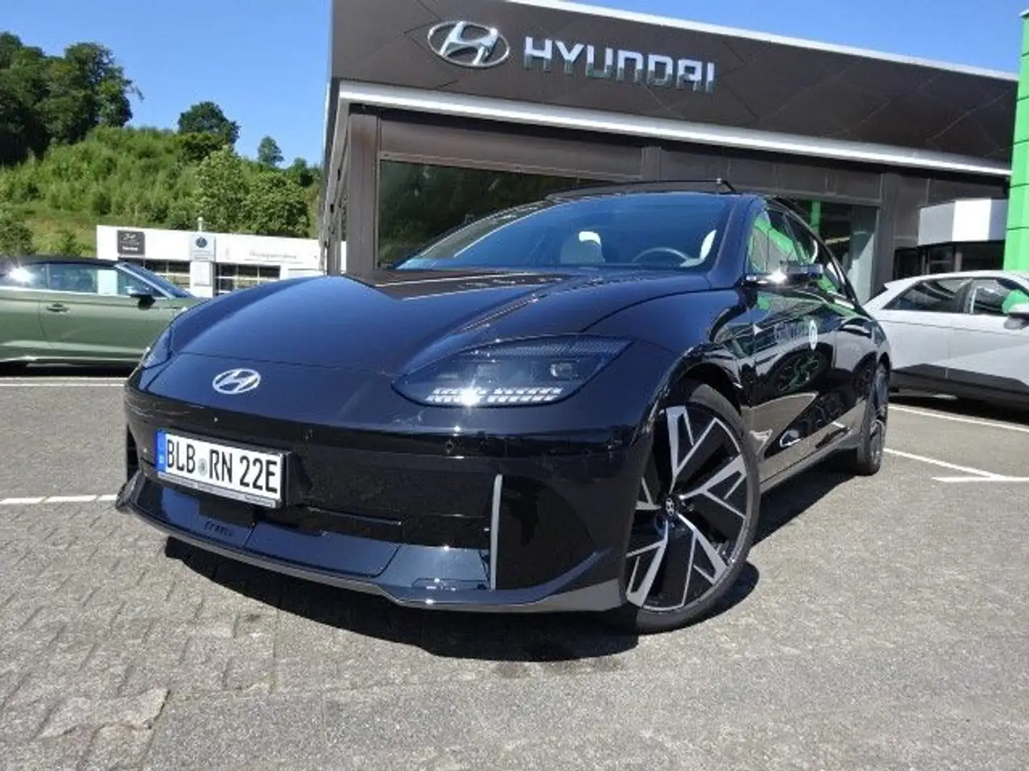 Hyundai IONIQ 6 Uniq Elektro 4WD*Pano*20Zoll*dig.Spiegel Blau - 2