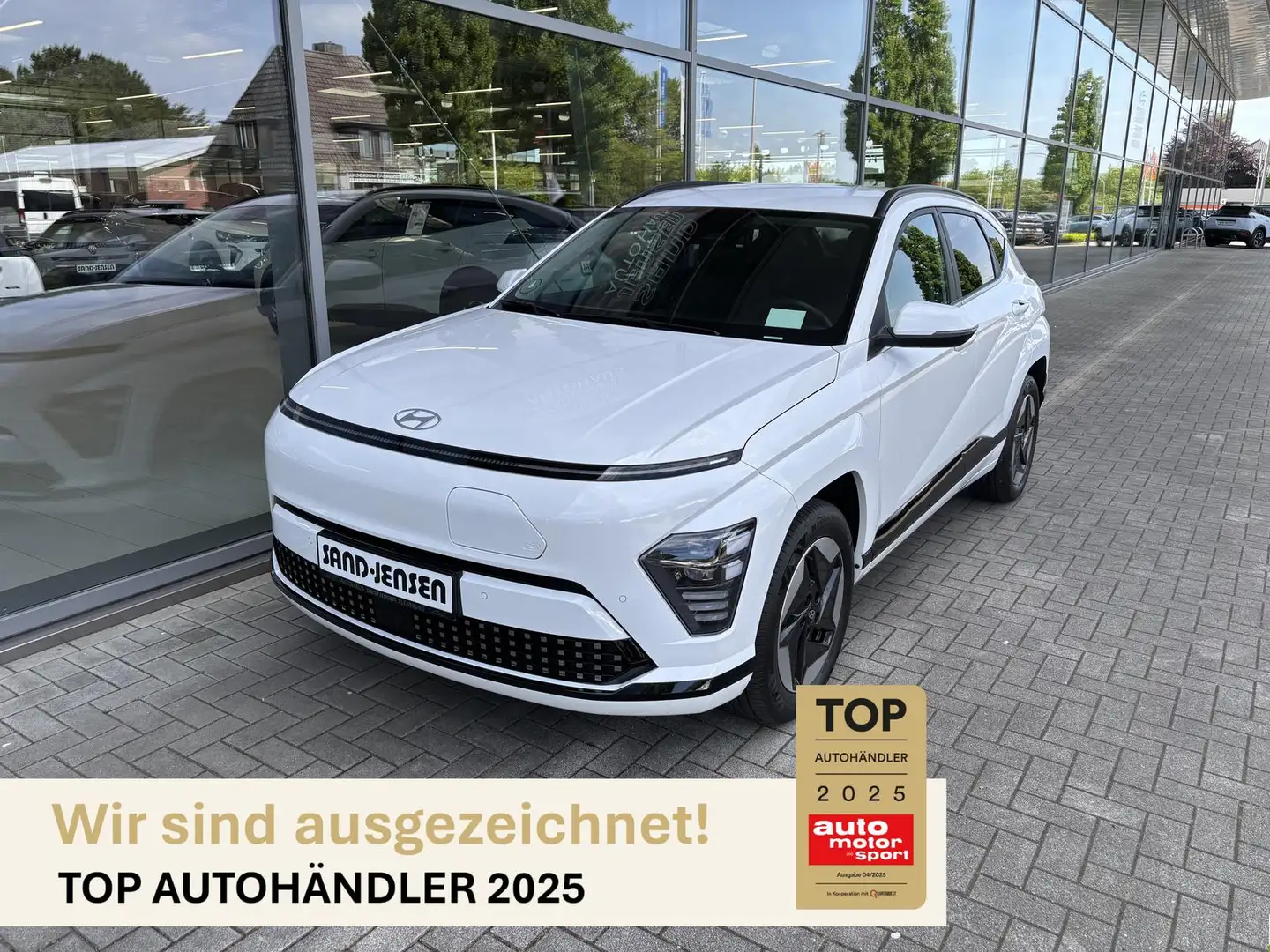 Hyundai KONA 65 EV Advanced ACC Lenkhzng LED Kamera Navi Weiß - 1