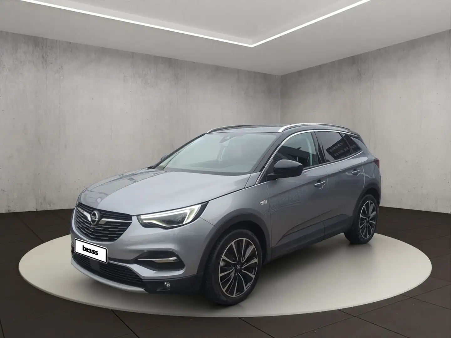 Opel Grandland X 1.6 Turbo Ultimate Argent - 1