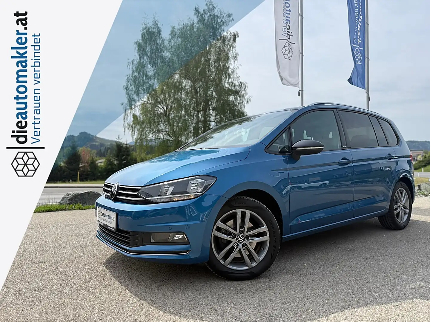 Volkswagen Touran 1,5 TSI ACT Comfortline DSG *7 SITZER* Blau - 1
